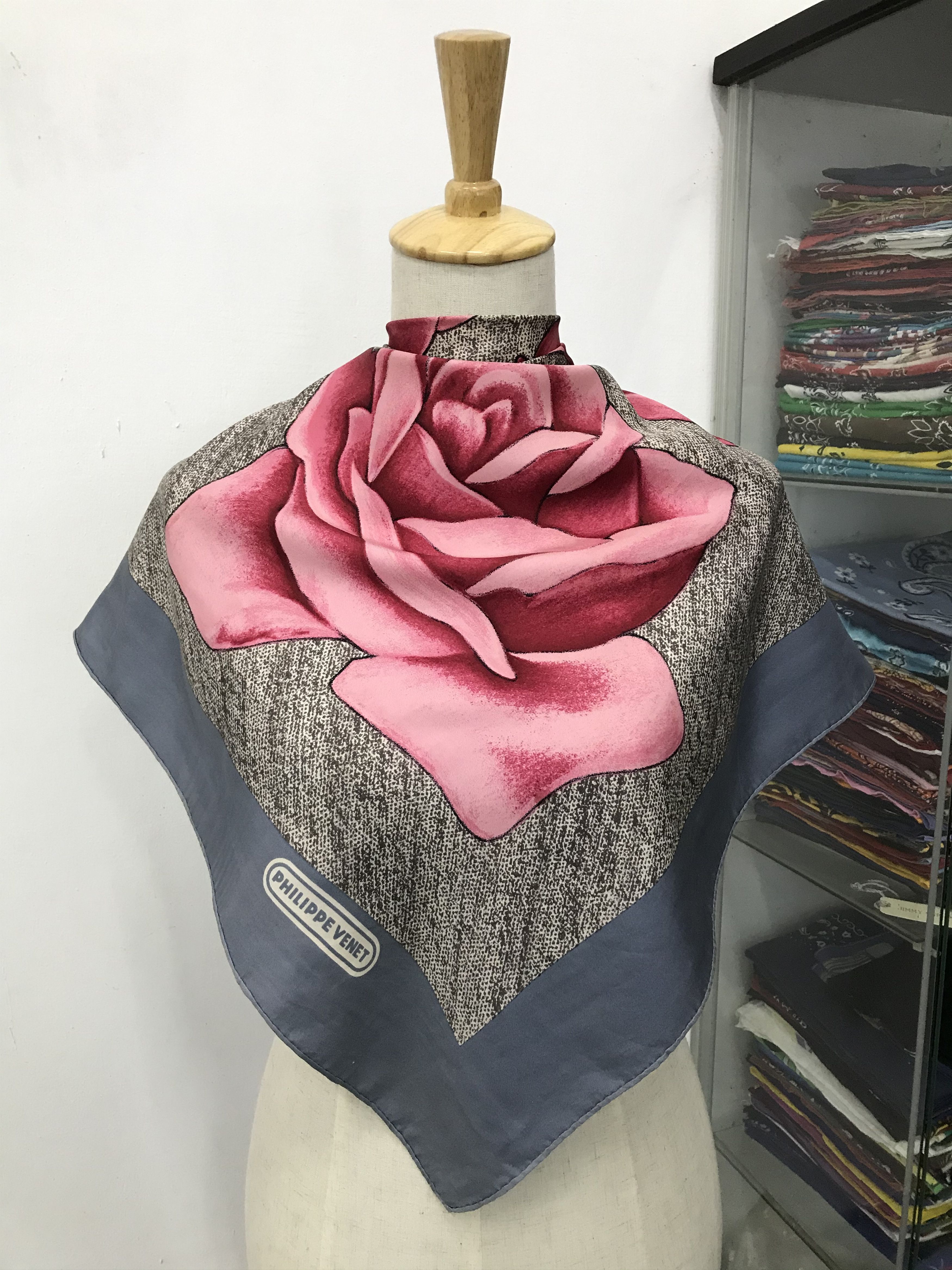 Vintage Philippe Silk Scarf