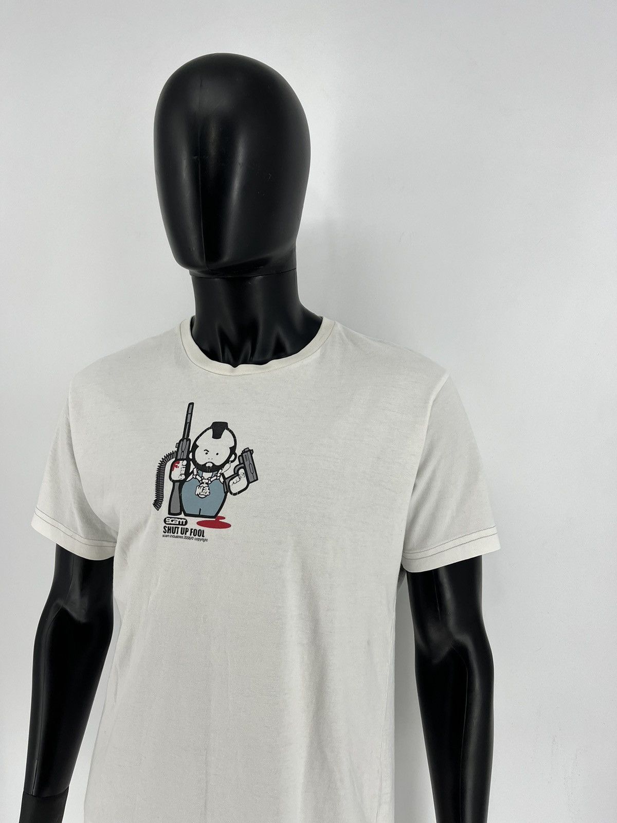 Cartoon Network Vintage 06 Pulp Fiction Movie Cartoon by Scam Gangster TShir Size US XL / EU 56 / 4 - 4 Thumbnail