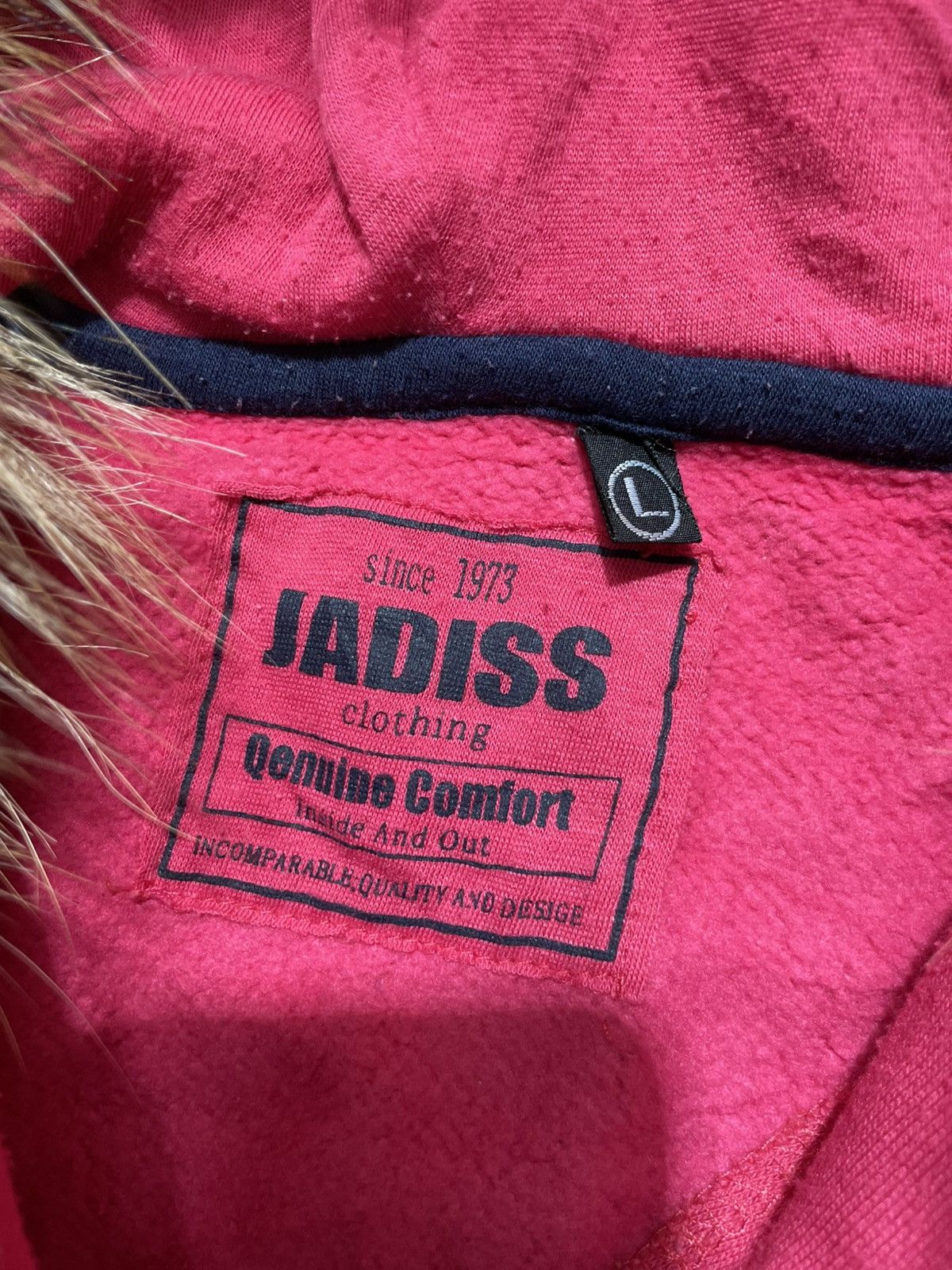 Hysteric Glamour Jadiss Poem Fur Hoodie Pink Tribal lgb ifsix style Size US L / EU 52-54 / 3 - 5 Thumbnail