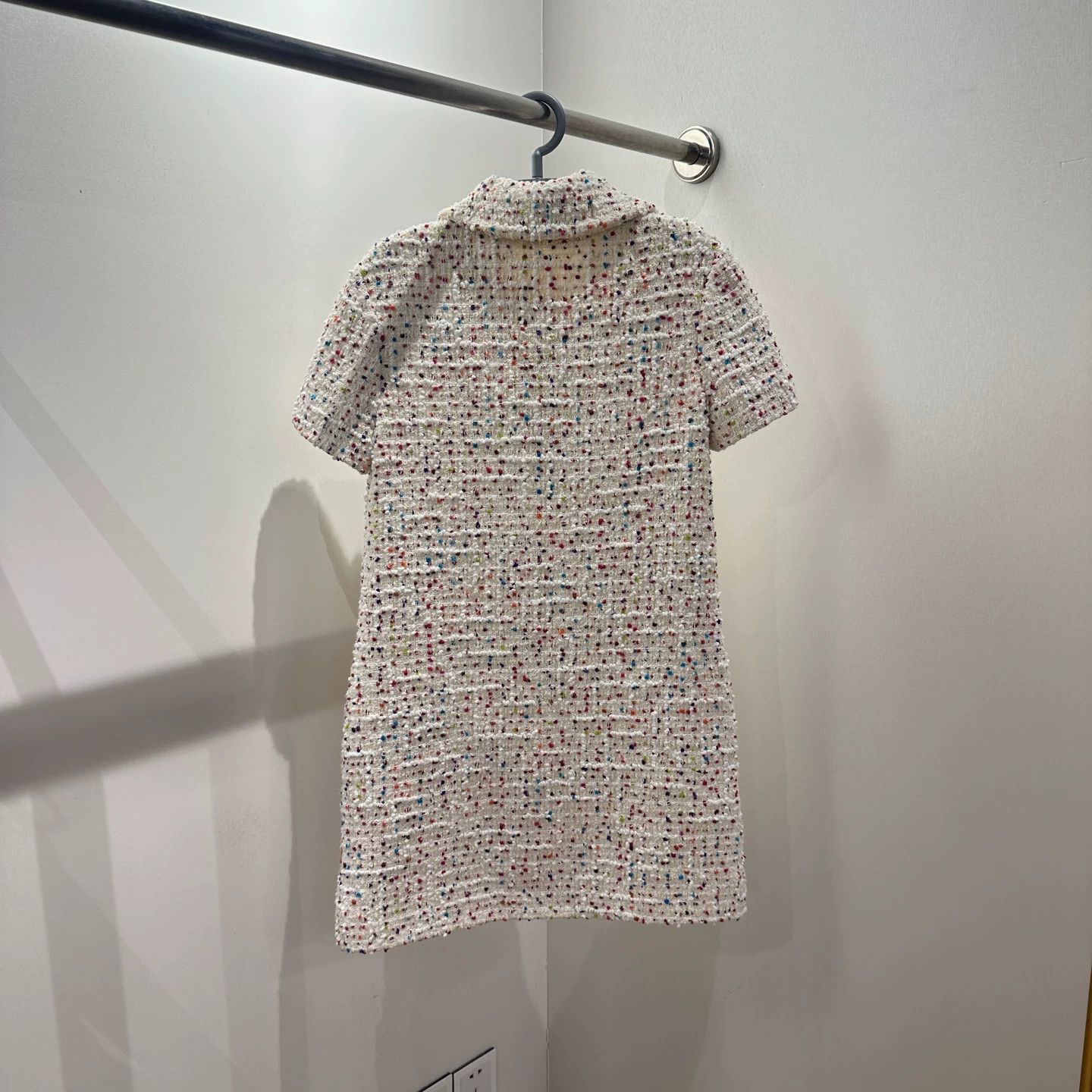 Valentino Valentino Women's May253 Polka Dot Wool Dress 38 Size XS / US 0-2 / IT 36-38 - 2 Thumbnail
