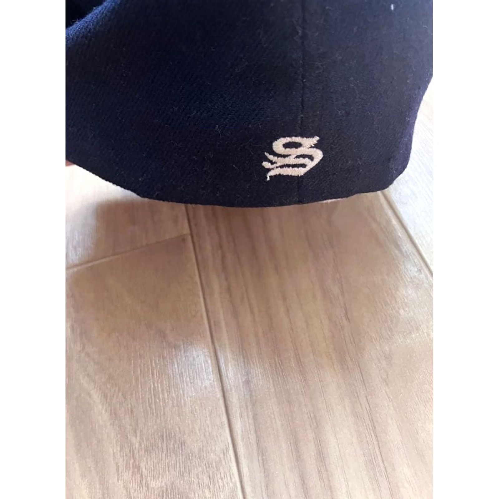 Vintage VINTAGE Stüssy Baseball Cap Navy Wool Cotton Embroidered Logo Mens Hat Size ONE SIZE - 4 Thumbnail
