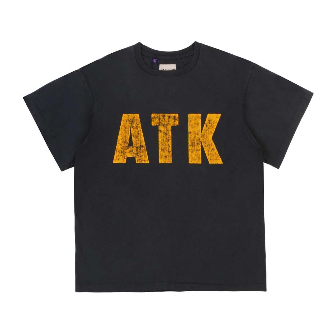 Gallery Dept. Distressed ATK Washed Black Tee Size US XL / EU 56 / 4 - 1 Thumbnail