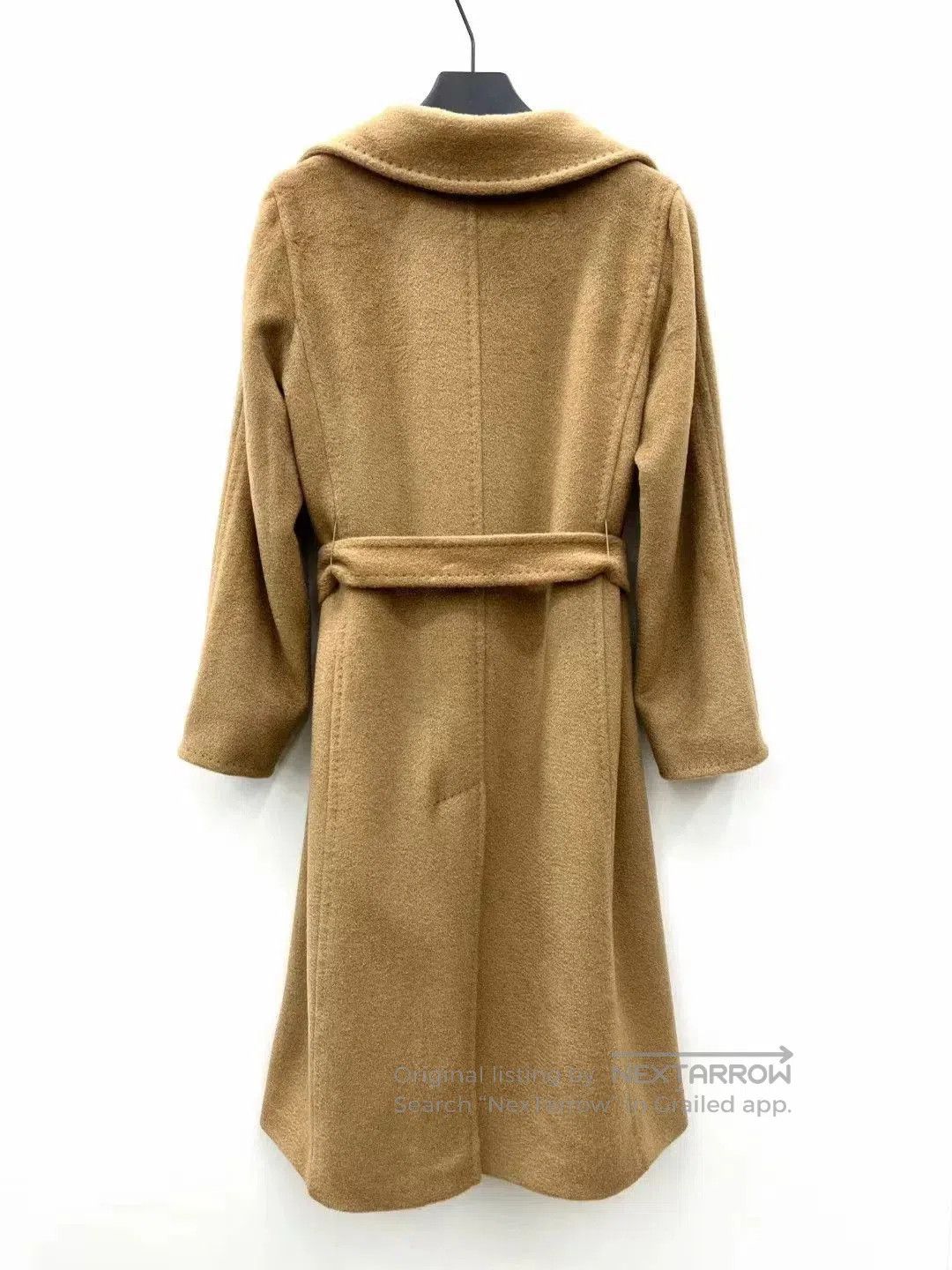 Other MaxMara Manuela Classic Waterwave Camel Coat. Size US L / EU 52-54 / 3 - 2 Thumbnail