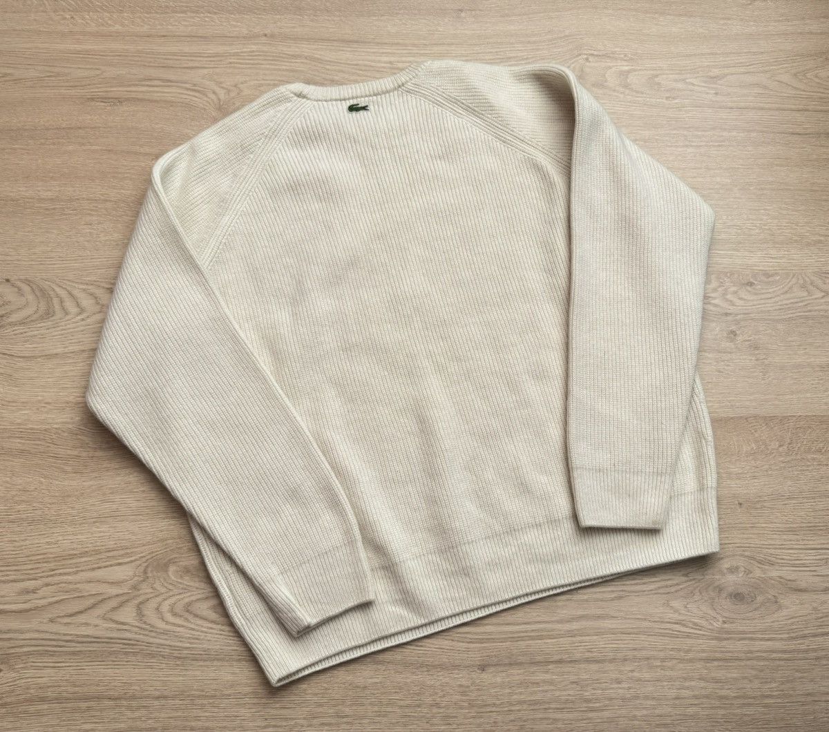 Lacoste Lacoste Made In France Wool Sweater Size US XXL / EU 58 / 5 - 4 Thumbnail