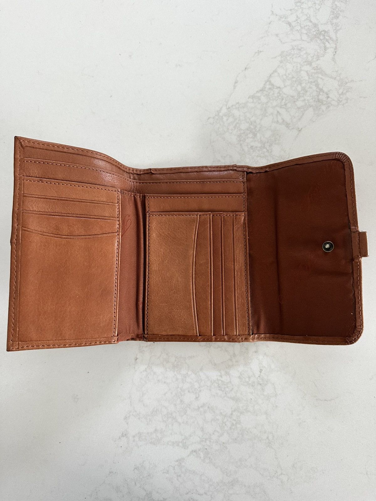 Fossil Vintage Fossil trifold wallet very soft brown leather Size ONE SIZE - 4 Thumbnail