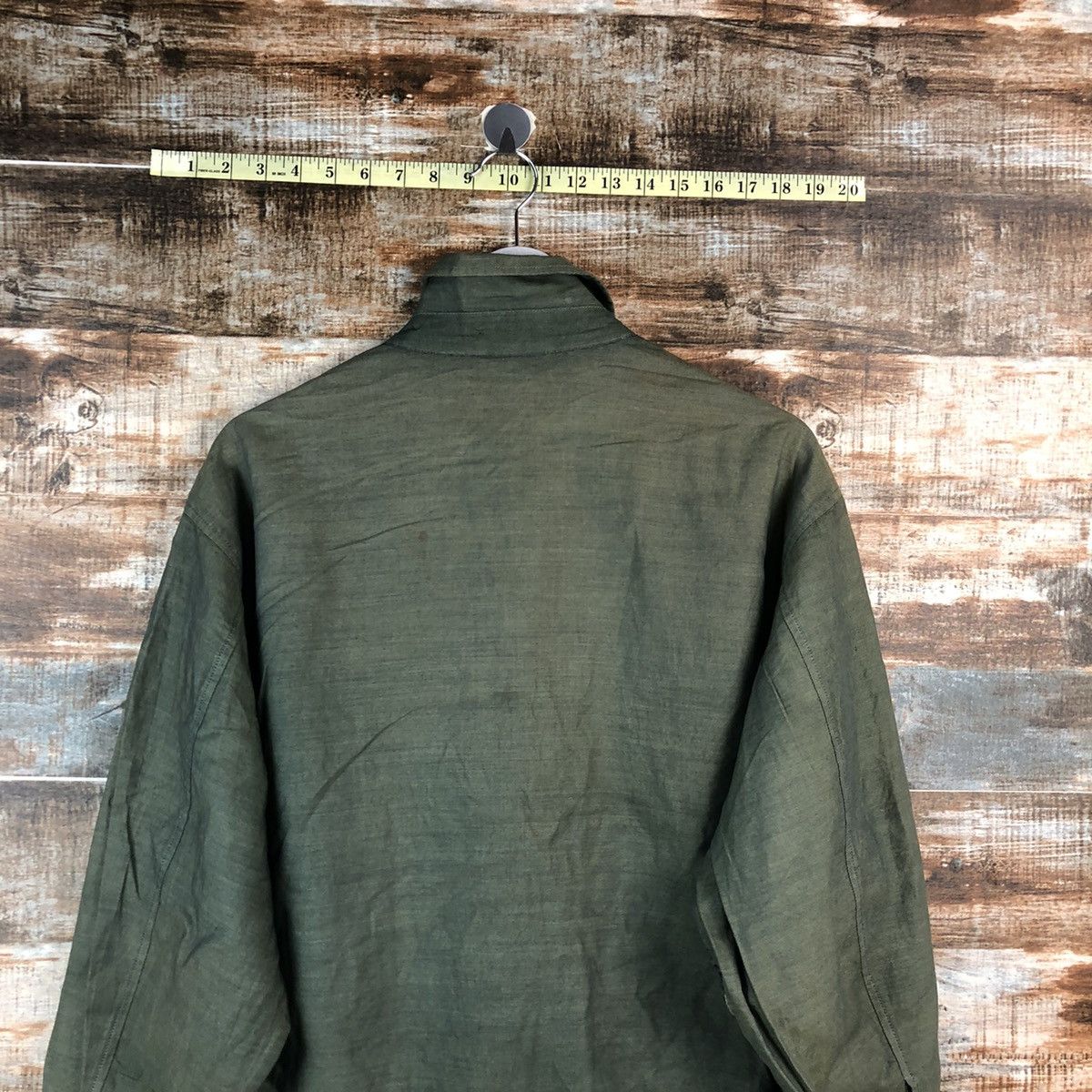 Burberry Burberrys vintage Green Bombers Jacket #A2510 Size US L / EU 52-54 / 3 - 14 Thumbnail