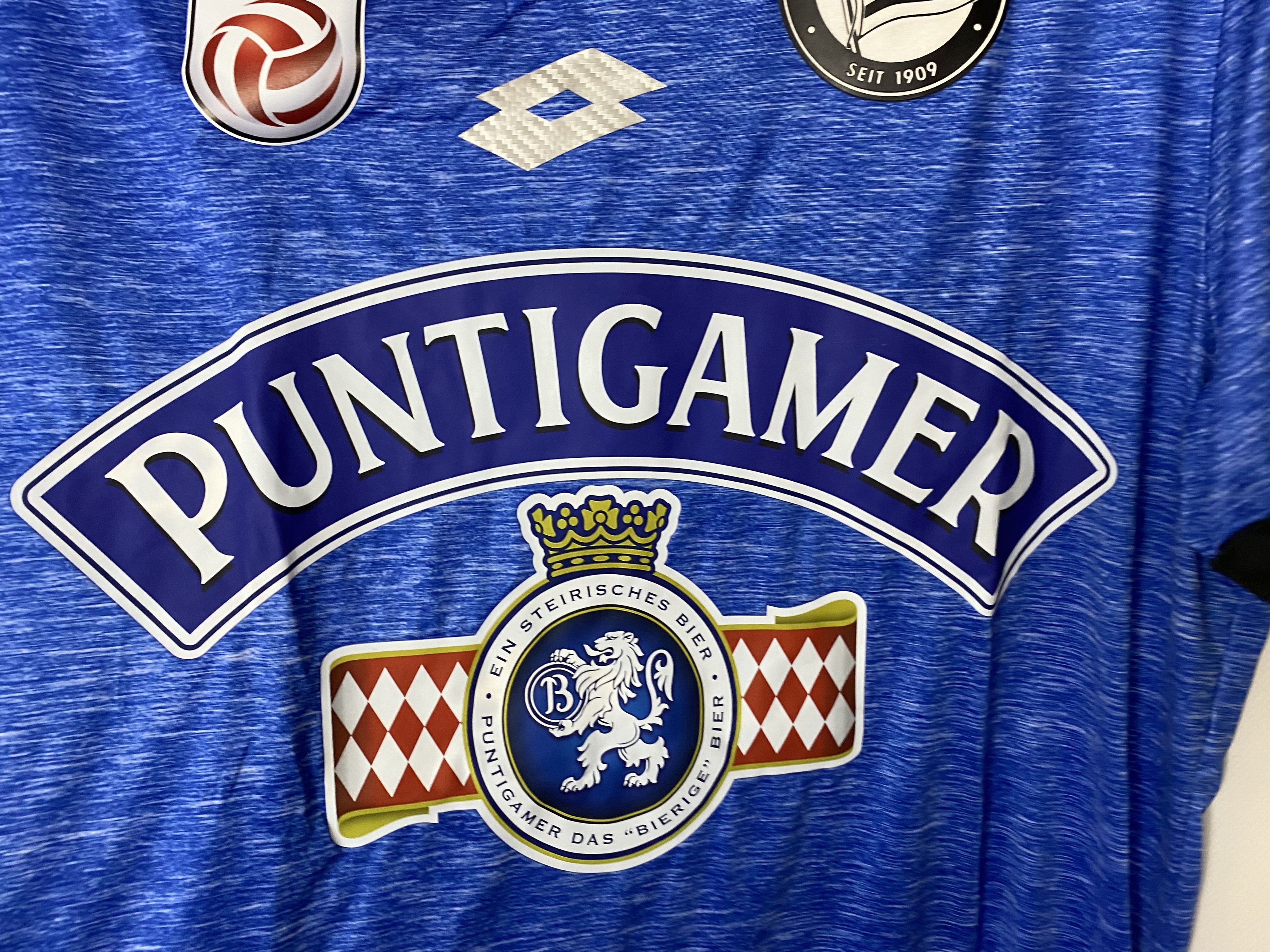 Lotto Sport FADINGER #21 SK STURM GRAZ 2018 THIRD MATCH ISSUE FOOTBALL Size US M / EU 48-50 / 2 - 5 Thumbnail