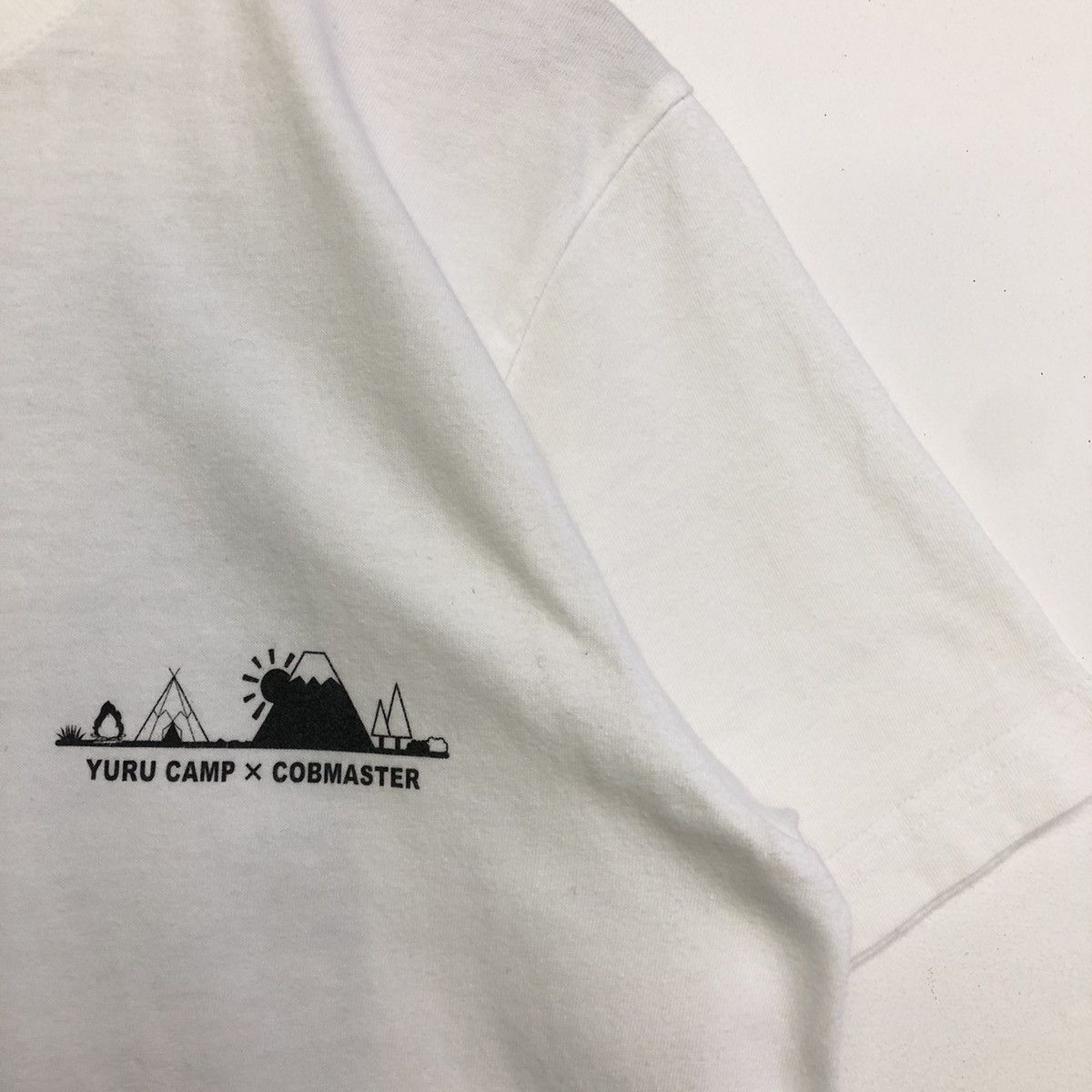 Anime Cobmaster X Yuru Camp Anime Character Backhitt Tee Size US M / EU 48-50 / 2 - 6 Thumbnail