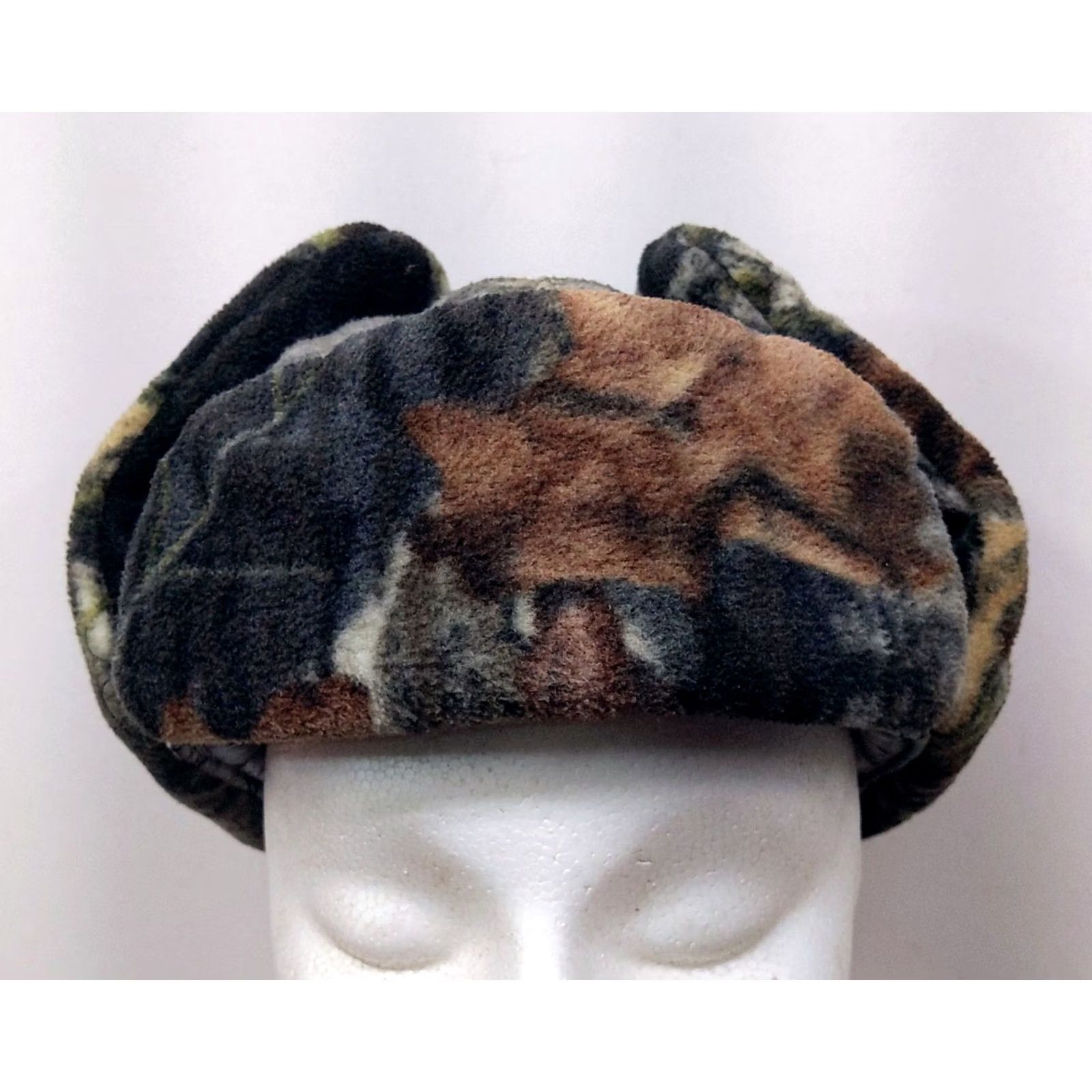 Vintage VINTAGE Mad Bomber Trapper Hat Camo Aviator Insulated Ear Flap Large Men Size ONE SIZE - 6 Thumbnail