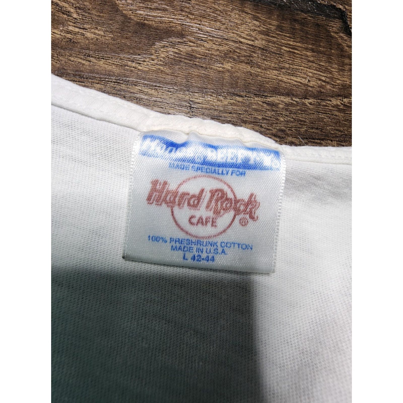 Hard Rock Cafe VINTAGE Hard Rock Cafe Shirt Mens L Tank Top 90s White Cotton Logo San Diego CA Size US L / EU 52-54 / 3 - 5 Thumbnail