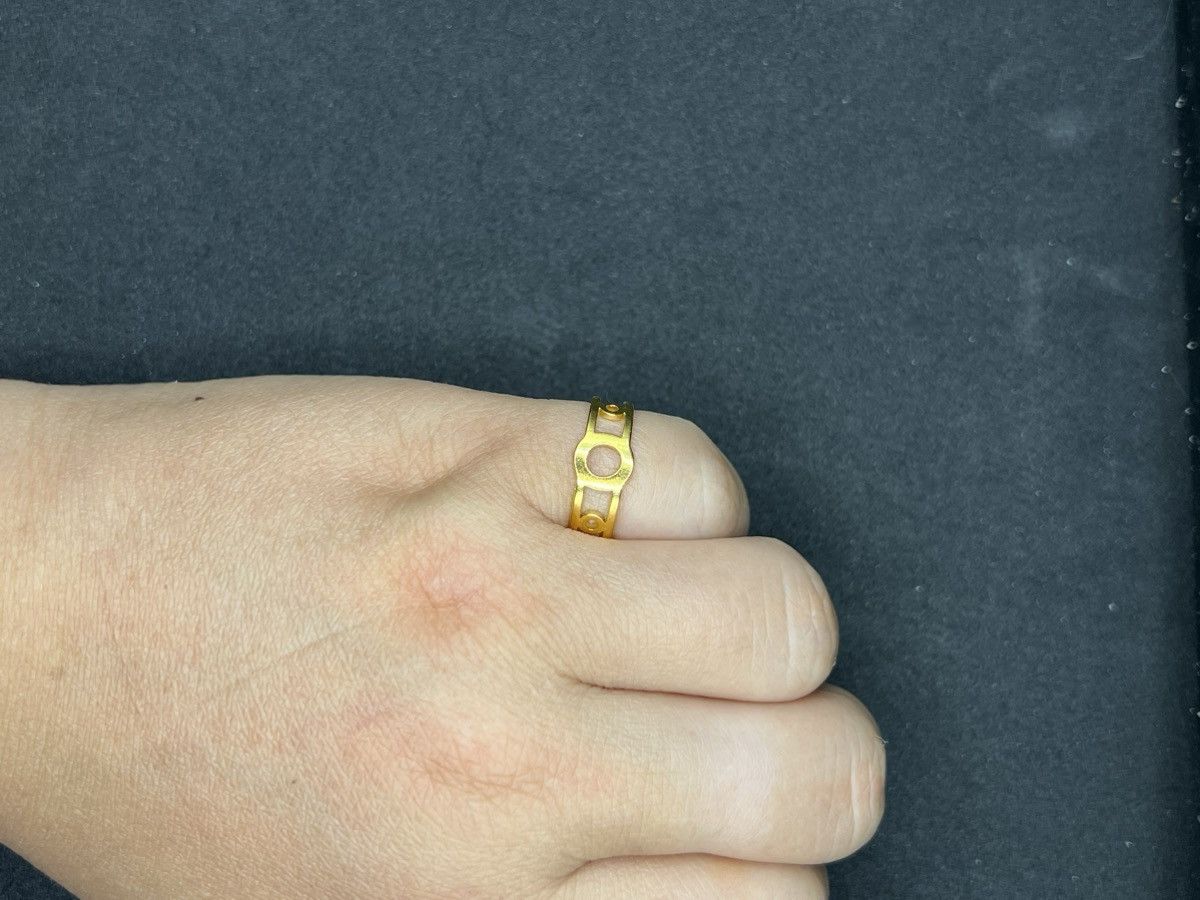 Jewelry Circle gold ring - size 7.5 Size ONE SIZE - 3 Thumbnail