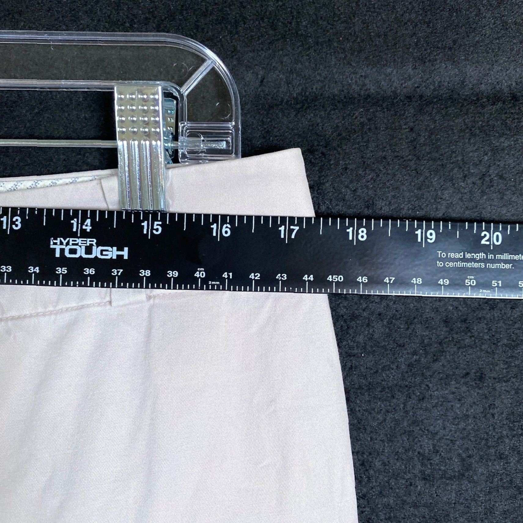 Talbots Talbots Womens Pants Tan Mid Rise Signature Ankle Cropped Stretch 10 Slit? No Size 32" / US 10 / IT 46 - 7 Thumbnail