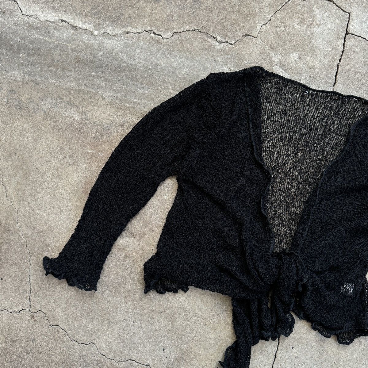 Vintage Vintage Y2K Knited Rayon Blouse Issue Miyake Style Size S / US 4 / IT 40 - 3 Thumbnail