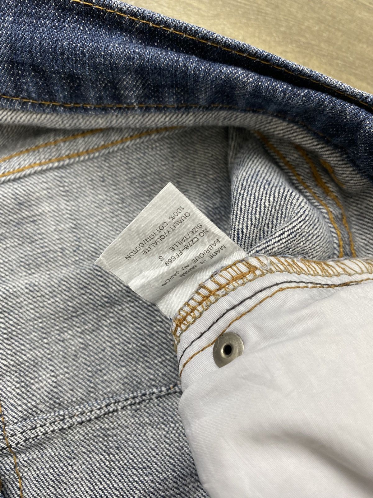 CABANE de ZUCCa Archive Cabane de Zucca Zip Fly Asymmetric Bootcut Jeans Size US 32 / EU 48 - 10 Thumbnail