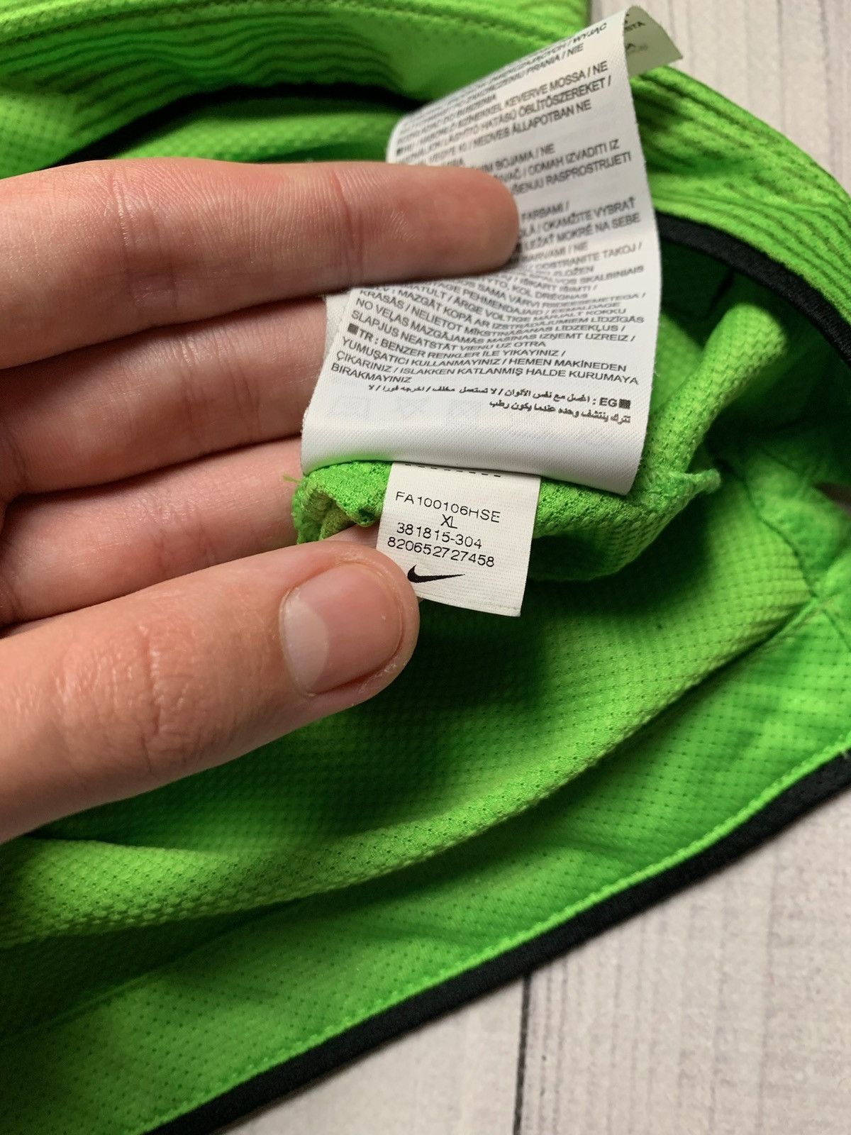 Nike × Vintage Vintage Nike Celtic soccer jersey size XL green away rare Size US XL / EU 56 / 4 - 5 Thumbnail