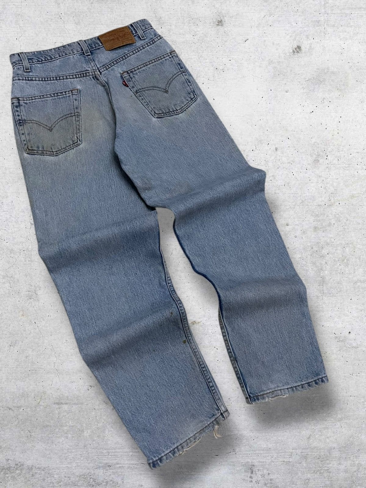 Levi's Vintage Clothing VINTAGE 550 LEVIS USA DESIGNER 90S RELAXED MUDWASH OG DENIM Size US 28 / EU 44 - 9 Thumbnail