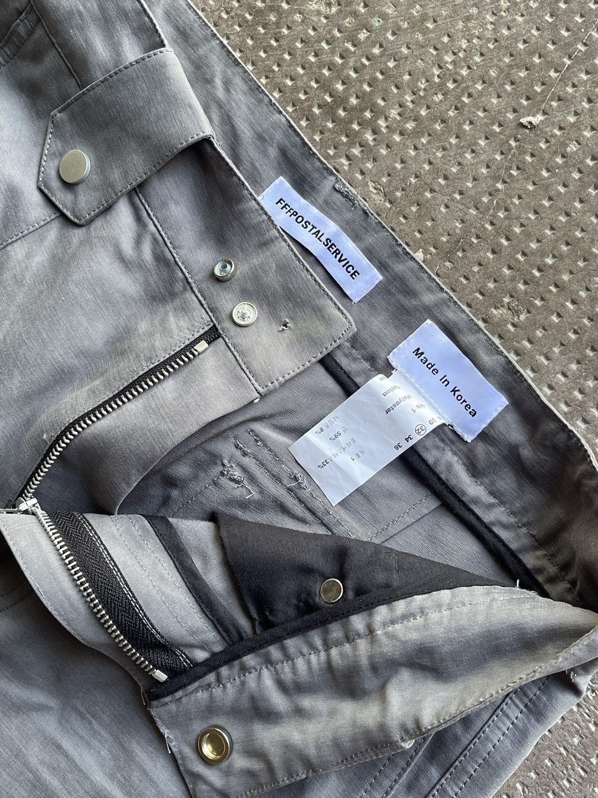 FFFPOSTALSERVICE FFFPOSTALSERVICE Cargo Pants Size US 32 / EU 48 - 6 Thumbnail