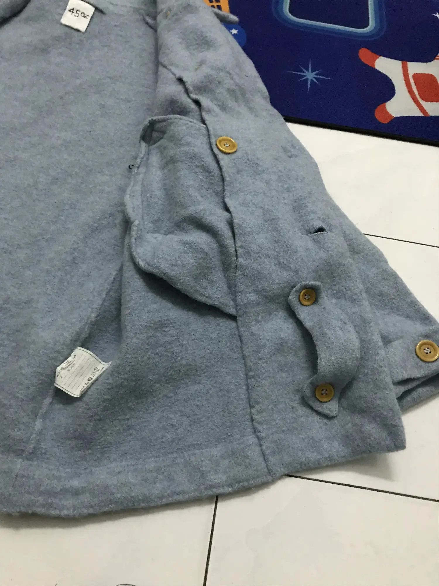 Japanese Brand 45R Japan Wool US Navy Peacoat Jacket Size US M / EU 48-50 / 2 - 18 Thumbnail