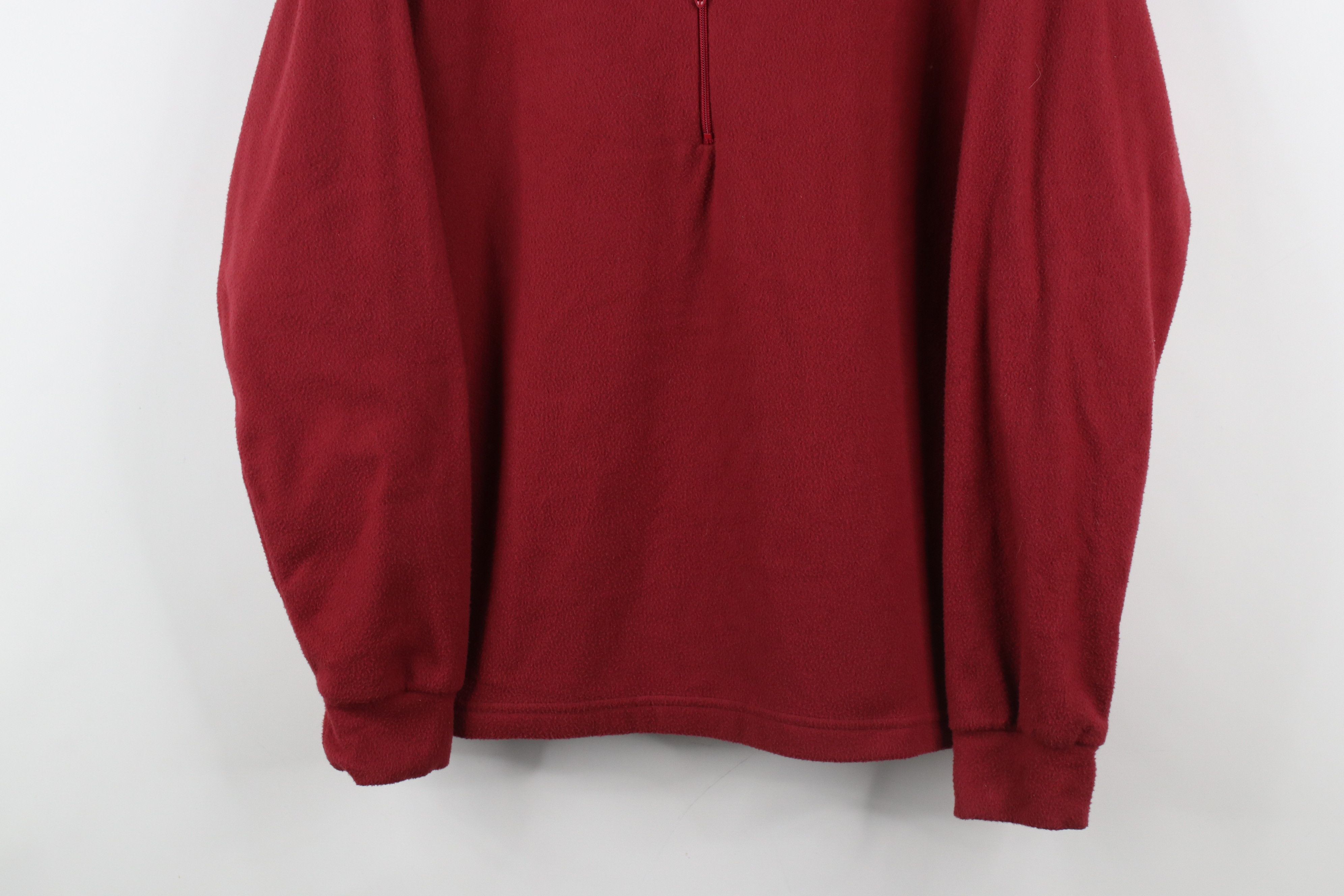 Vintage Vintage 80s 90s Nashbar Cycling Fleece Sweater Red USA Size US M / EU 48-50 / 2 - 3 Thumbnail