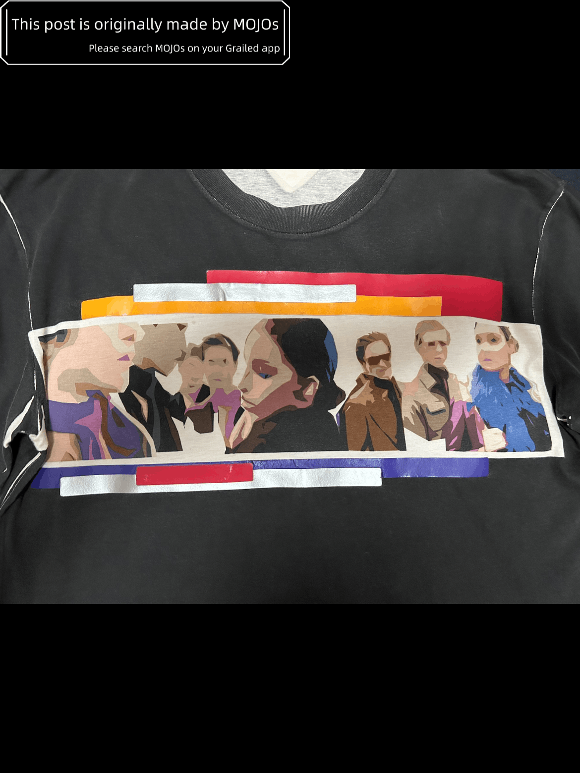 Prada Prada Figure Painting Tee (Black) Size US L / EU 52-54 / 3 - 2 Thumbnail