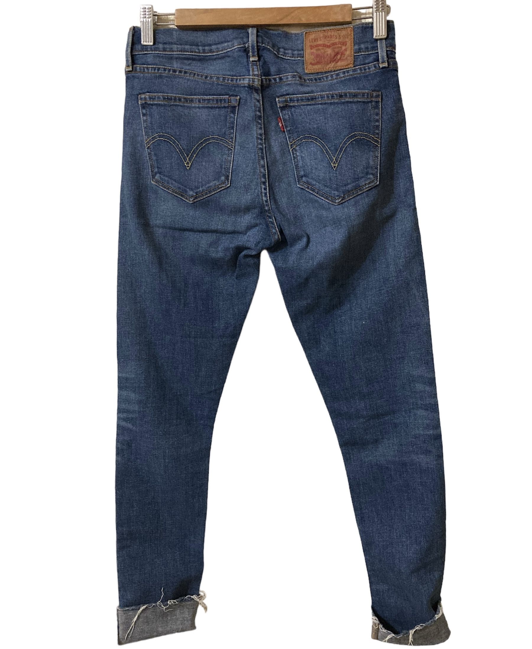 Levi's Levis White Oak Skinny Limited Edition Selvedge Montego Blue Size 26" / US 2 / IT 38 - 2 Thumbnail