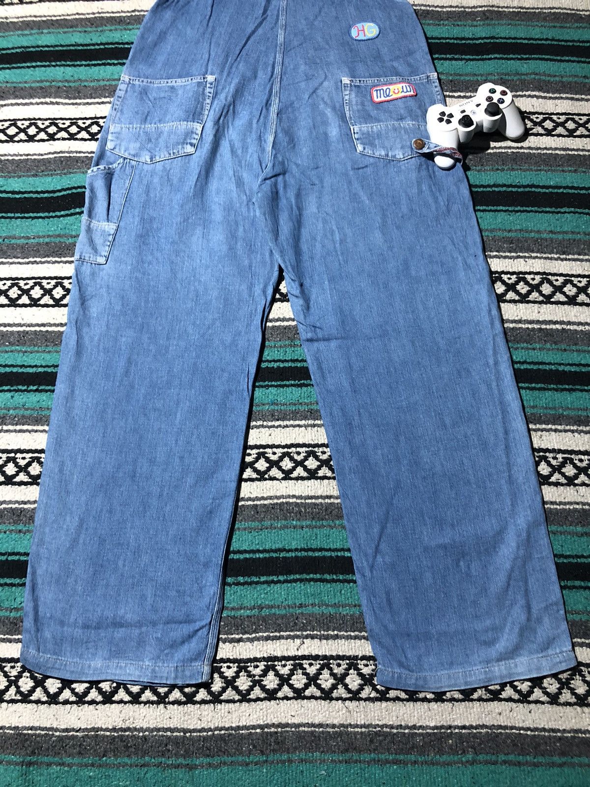 Hysteric Glamour Rare !! Hysteric Glamour Overalls Denim Size 28" / US 6 / IT 42 - 7 Thumbnail