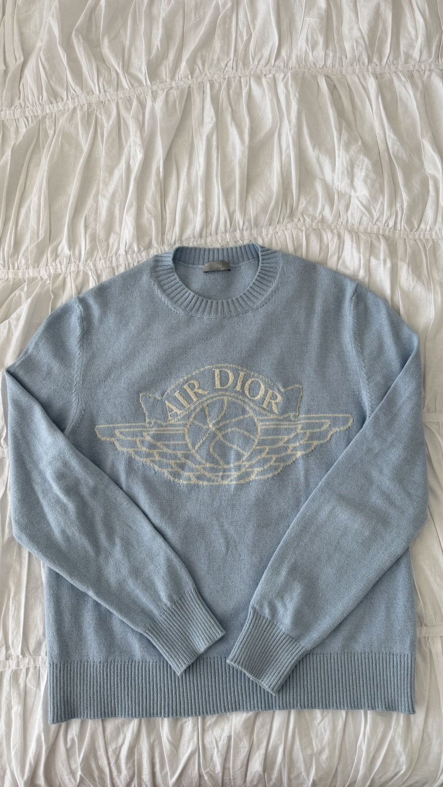 Dior × Jordan Brand Dior x Jordan Wings sweater Size US S / EU 44-46 / 1 - 1 Thumbnail