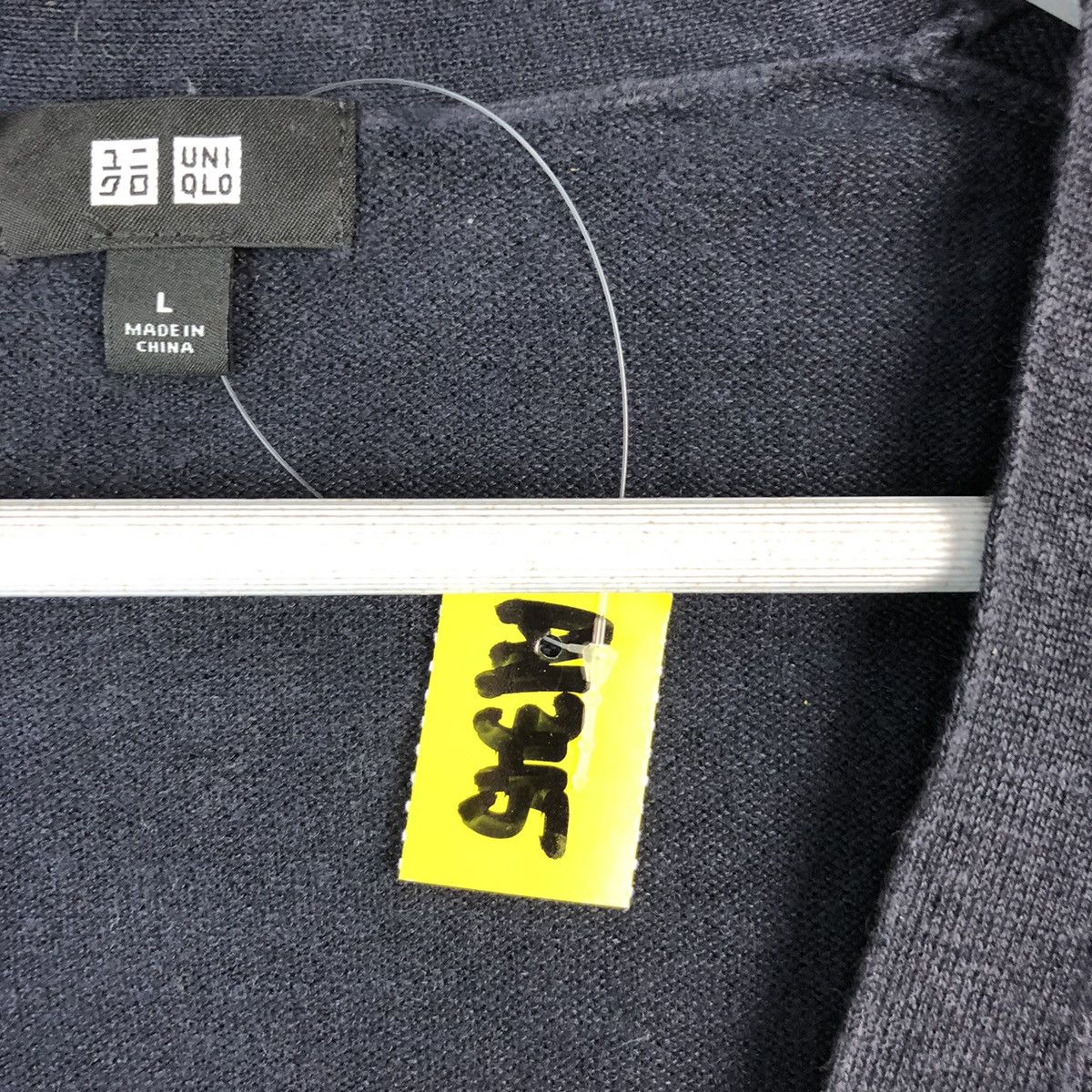 Japanese Brand Uniqlo japan Black Cardigan Knitwear #A1345 Size US L / EU 52-54 / 3 - 10 Thumbnail