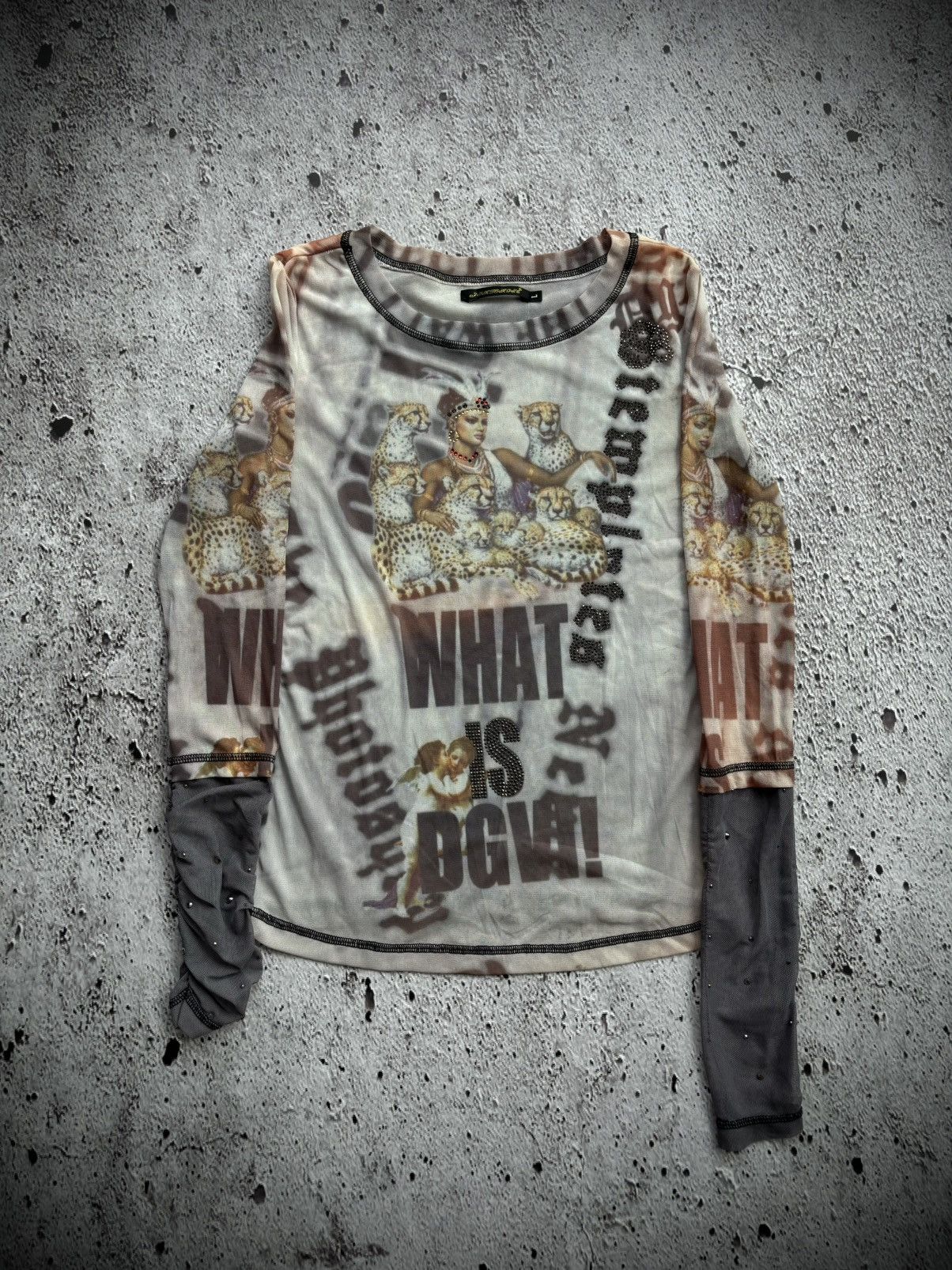 Hysteric Glamour Y2k Art Punk style Longsleeve Size M / US 6-8 / IT 42-44 - 1 Thumbnail
