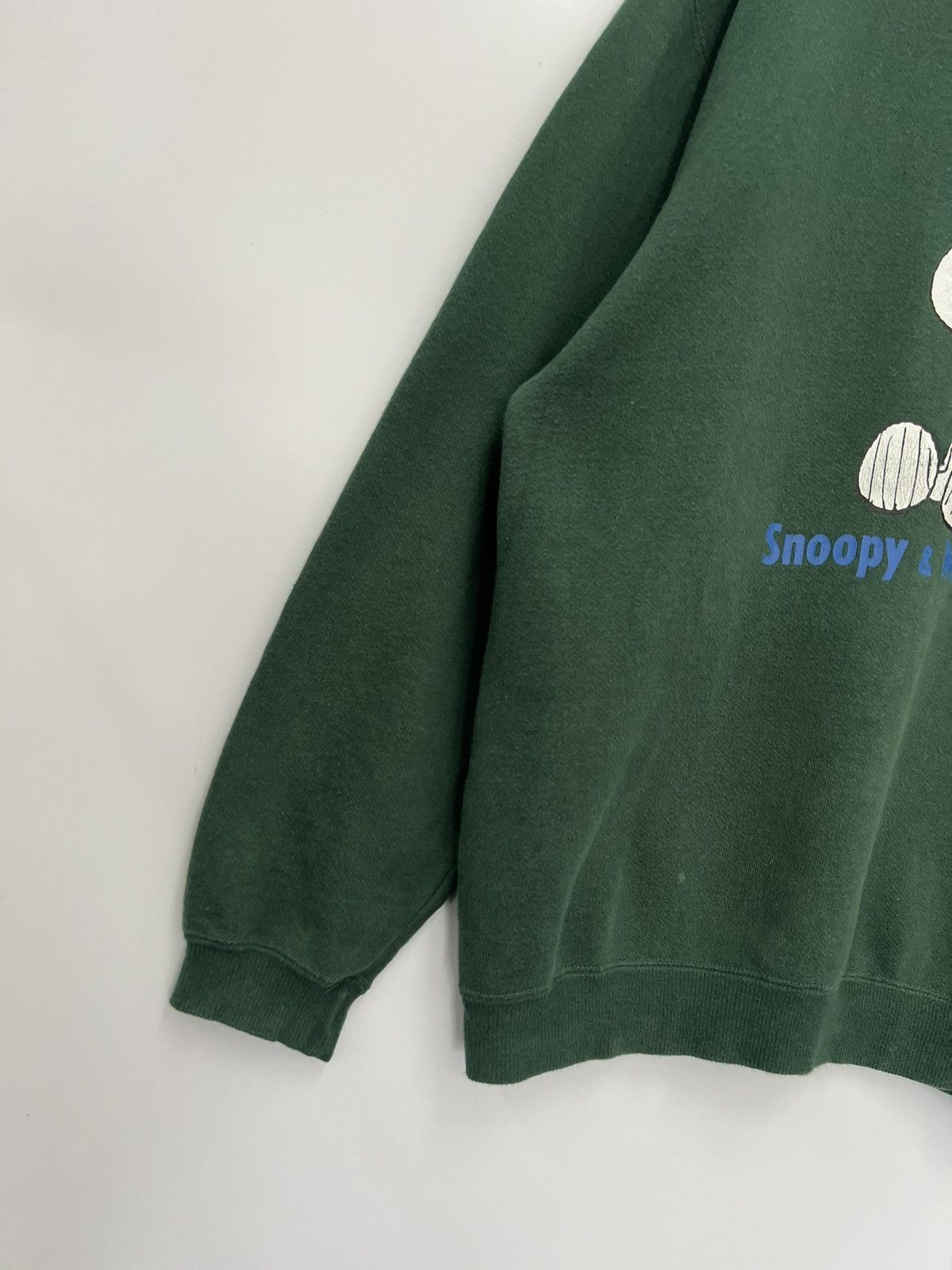 Peanuts × Vintage 🔥 Vintage 90's Peanuts Roundneck sweatshirt Size US M / EU 48-50 / 2 - 3 Thumbnail