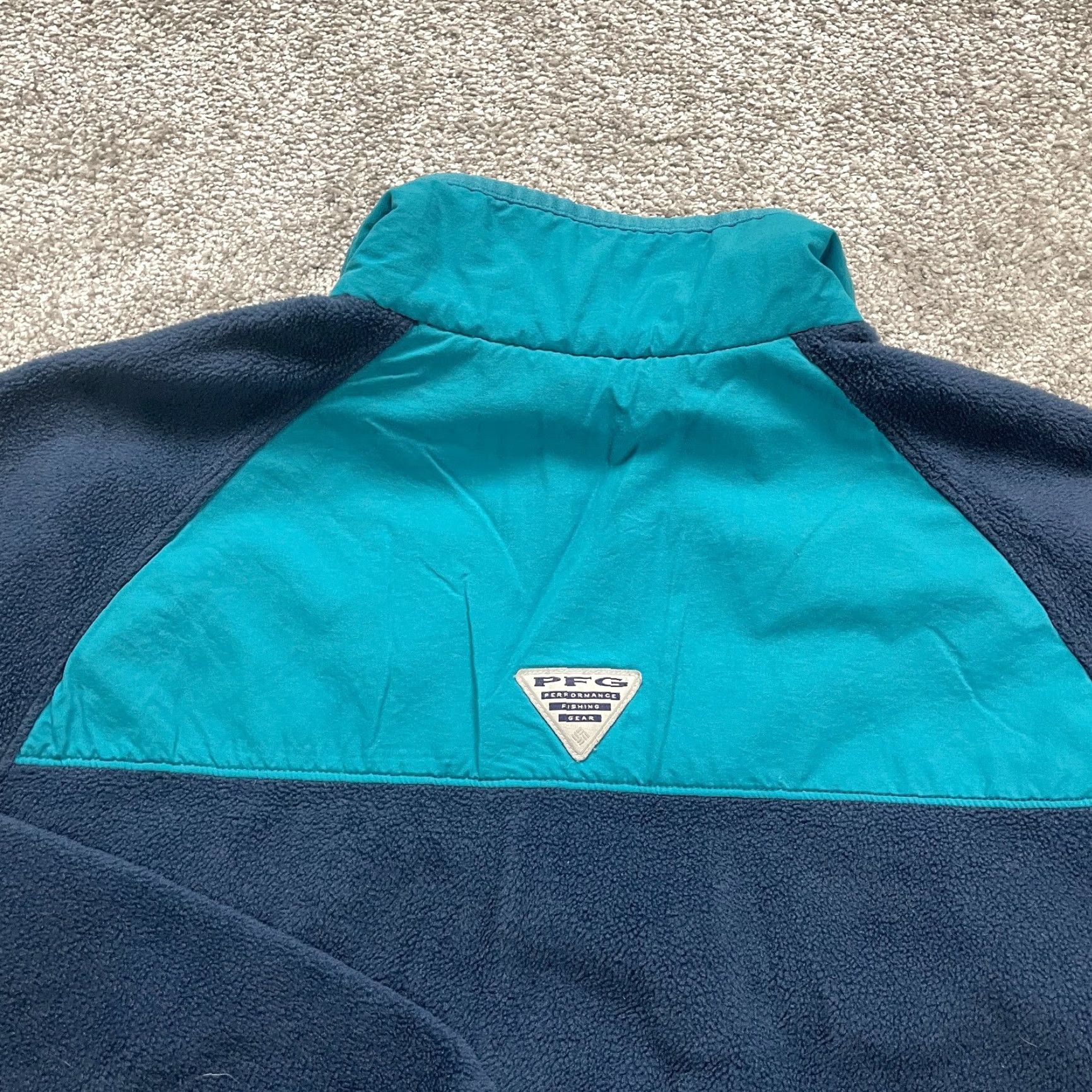 Vintage Columbia PFG Fleece Jacket Mens Medium Blue Full Zip Pockets Outdoor Size US M / EU 48-50 / 2 - 5 Thumbnail