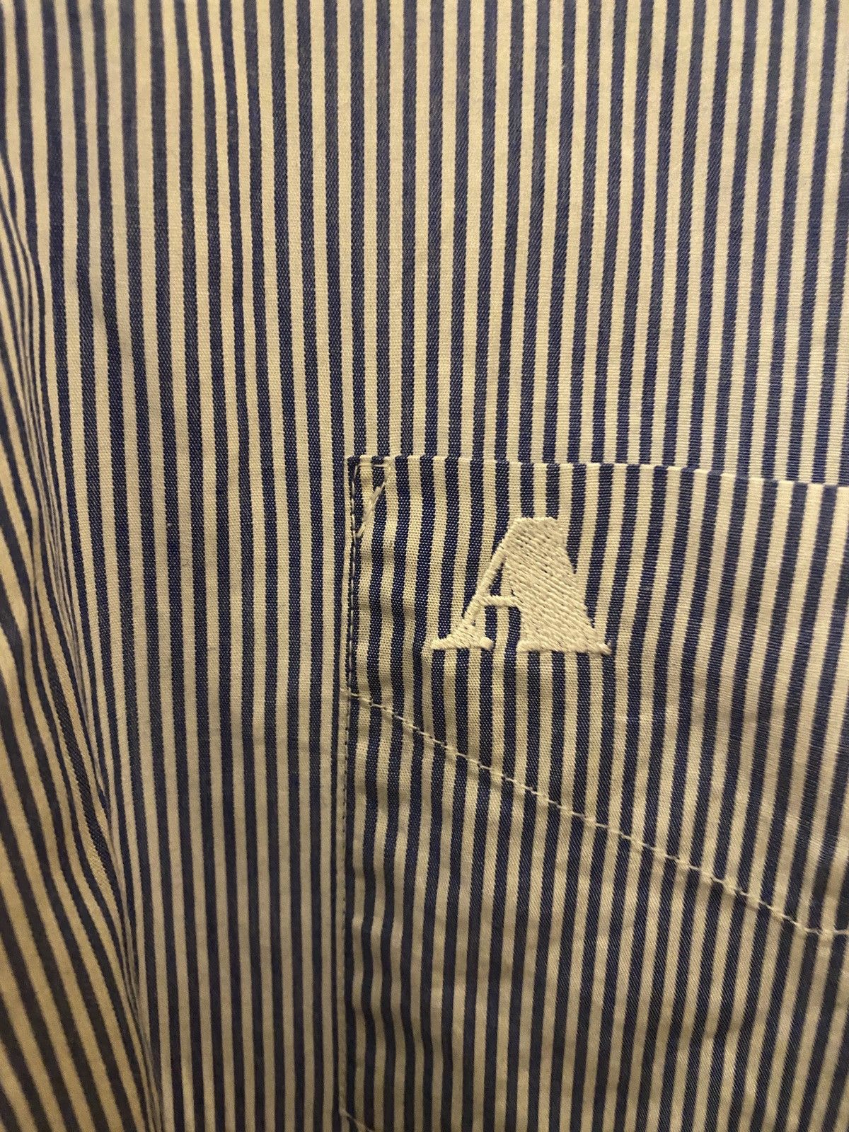 Aquascutum Luxury aquascutum stripped shirt button up Size US XL / EU 56 / 4 - 4 Thumbnail