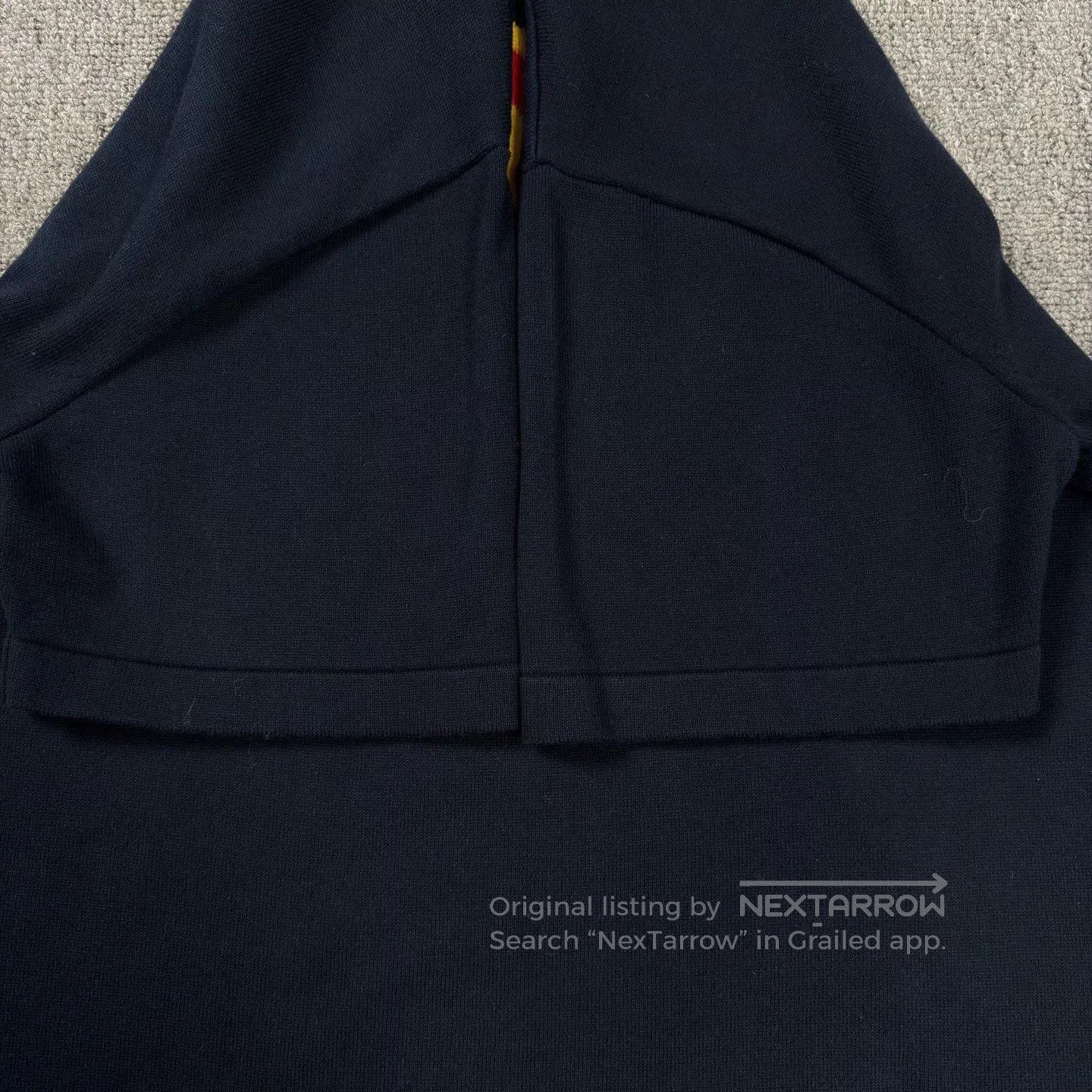 Nigo LV Nigo Heart Pattern Navy Knit Tee. Size US M / EU 48-50 / 2 - 6 Thumbnail