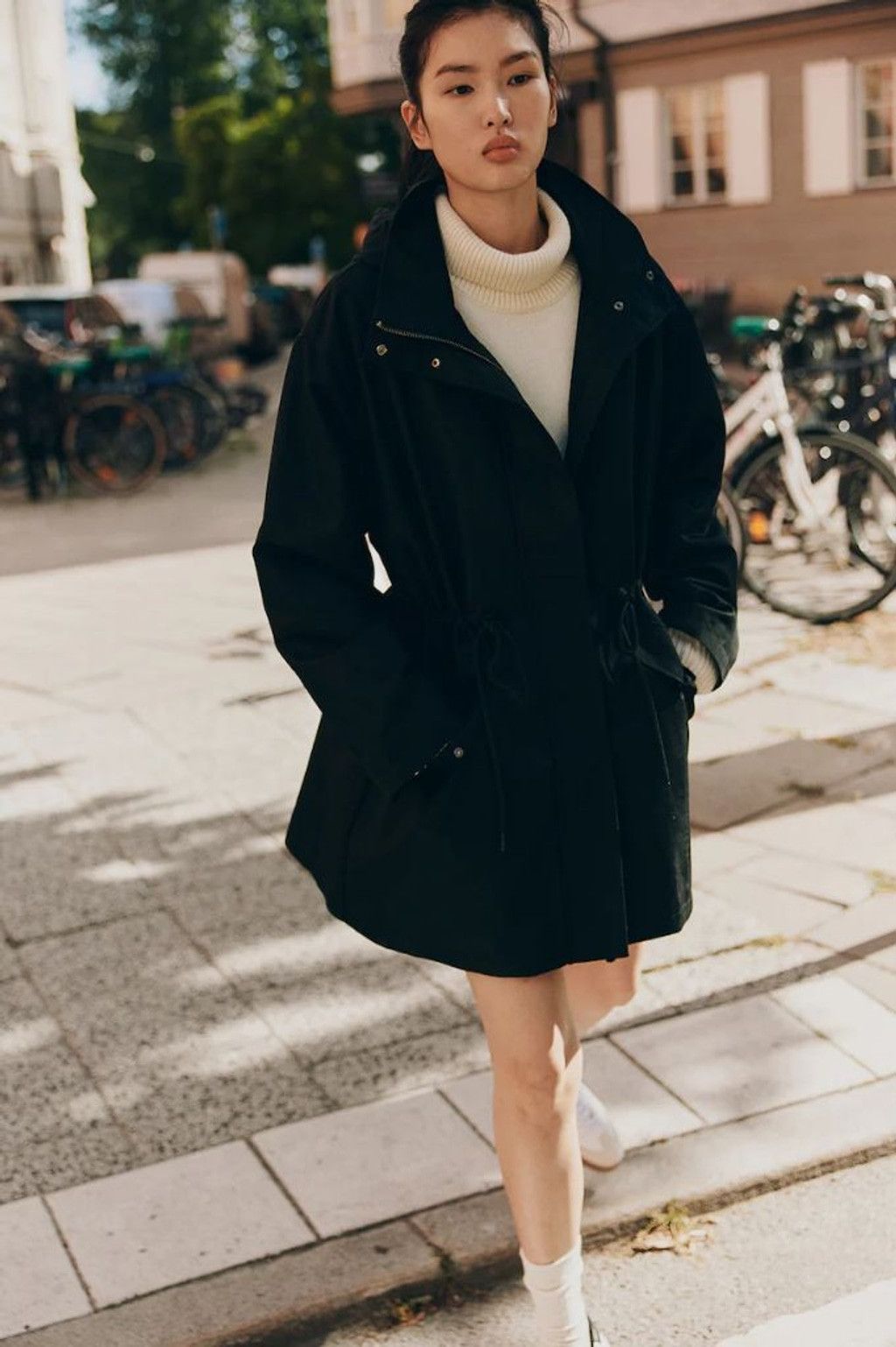 Divided × H&M Women's H&M Divided Parka Coat, M, Black Size M / US 6-8 / IT 42-44 - 1 Thumbnail