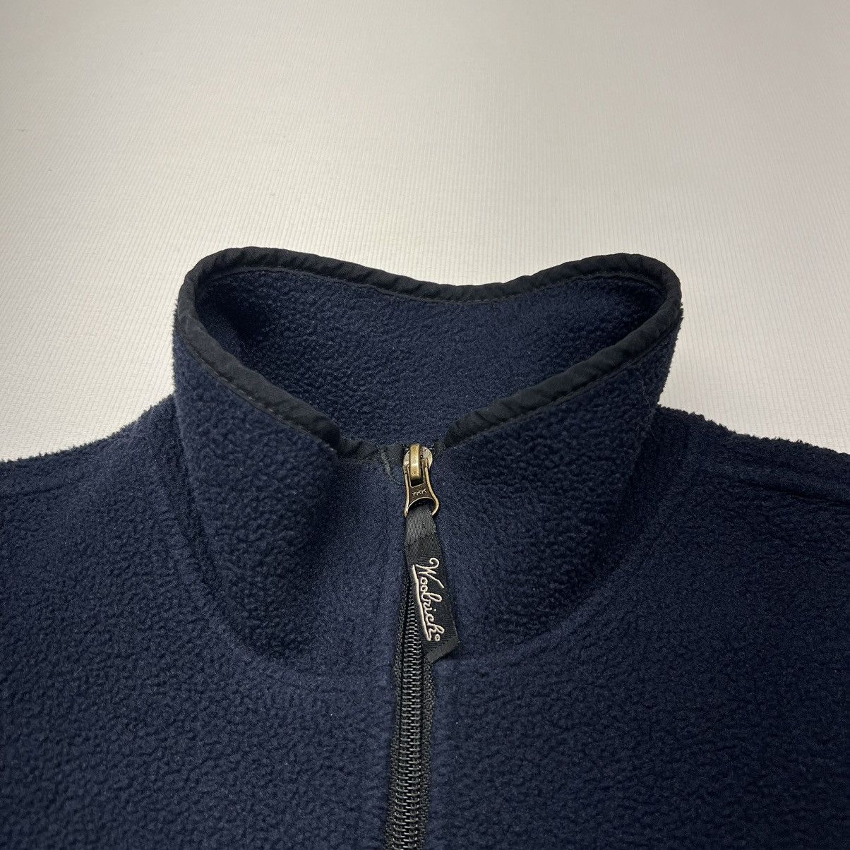 Vintage × Woolrich Woolen Mills VTG Woolrich 1/4 Zip Sweater Blue Fleece Pullover Polartec Size US M / EU 48-50 / 2 - 4 Thumbnail