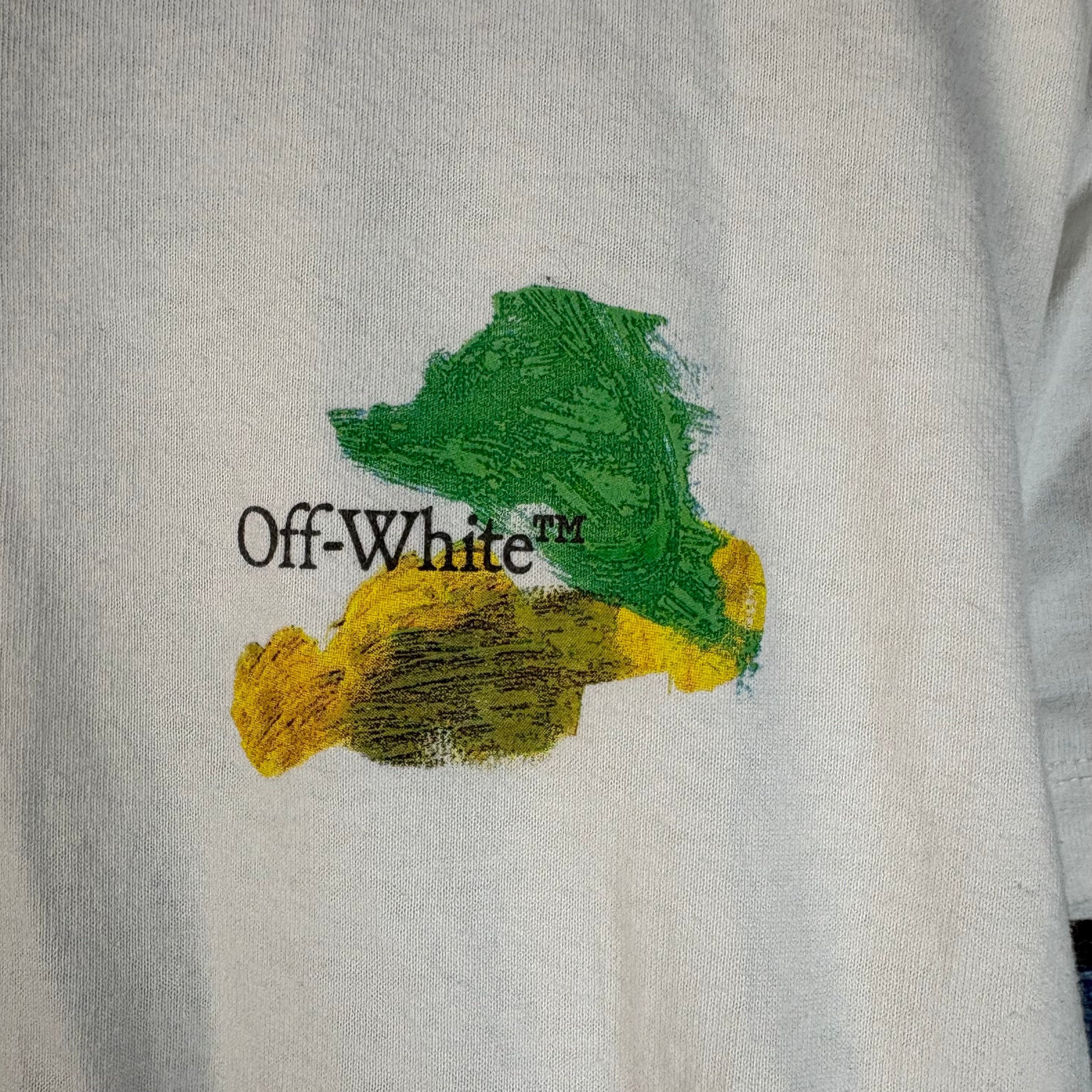 Off-White Off-White Brush Arrows Slim Skate Short Sleeve Tee Size S Size US S / EU 44-46 / 1 - 3 Thumbnail