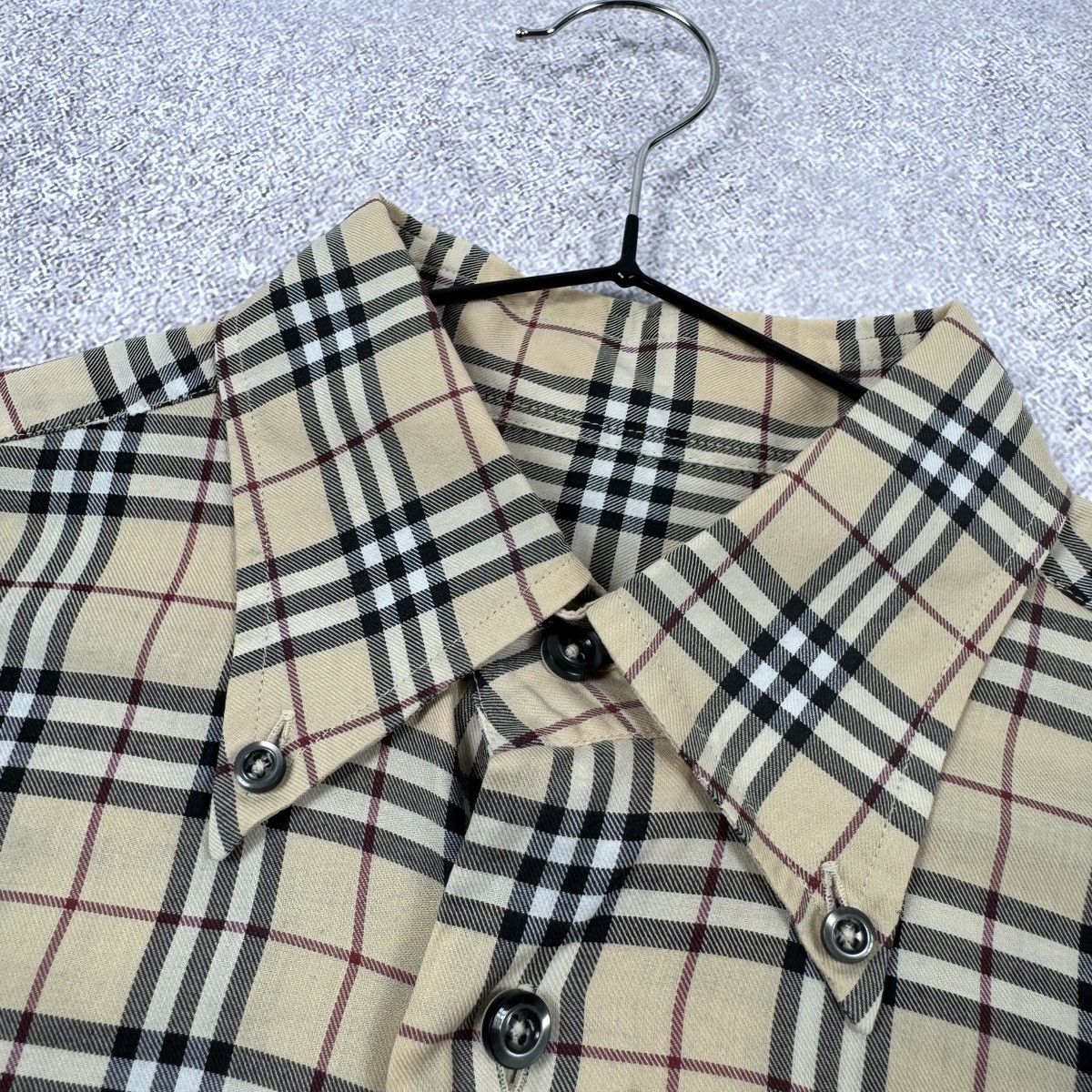 Burberry × Vintage VINTAGE BURBERRY LONDON NOVA CHECK SHIRT SIZE 39 / M Size US M / EU 48-50 / 2 - 6 Thumbnail