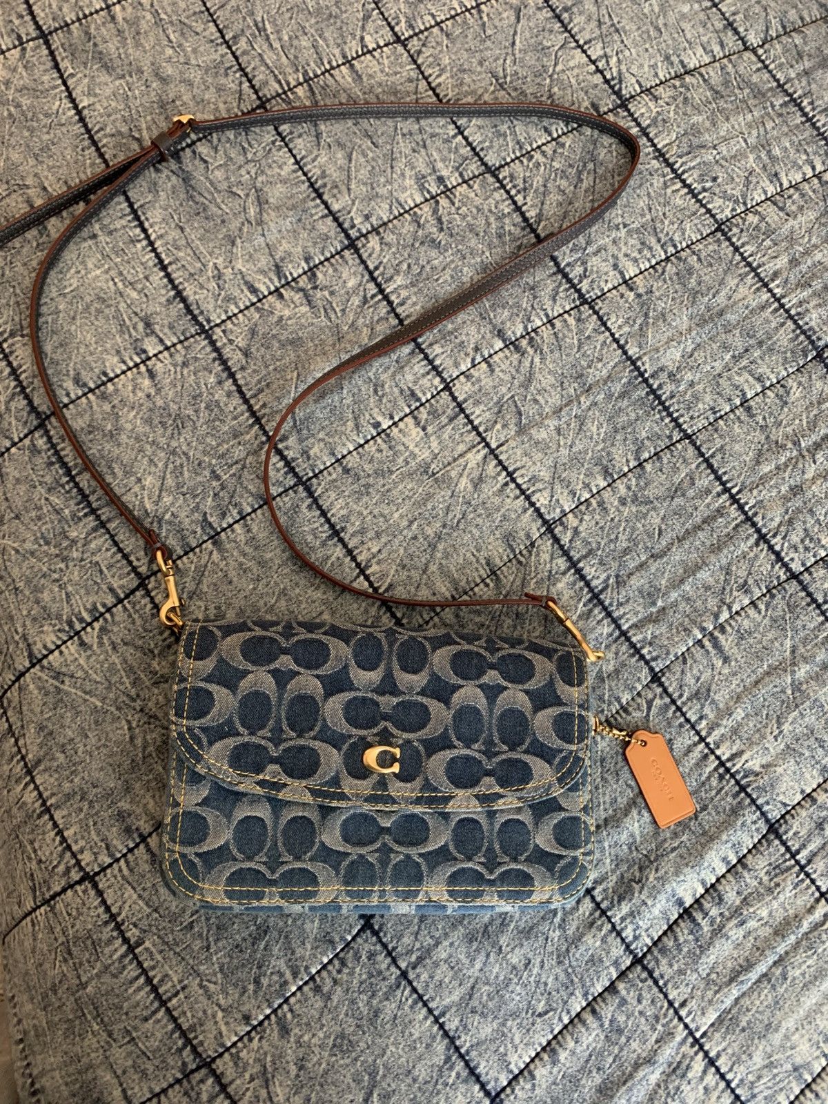 Coach Deadstock blue jesnd denjm y2k coacb crossbody Size ONE SIZE - 1 Thumbnail