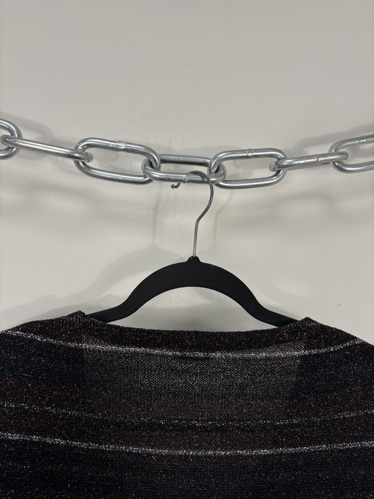 Miu Miu Miu Miu Women’s Glitter Metallic Lurex Knit Sweater Top Size M / US 6-8 / IT 42-44 - 12 Thumbnail