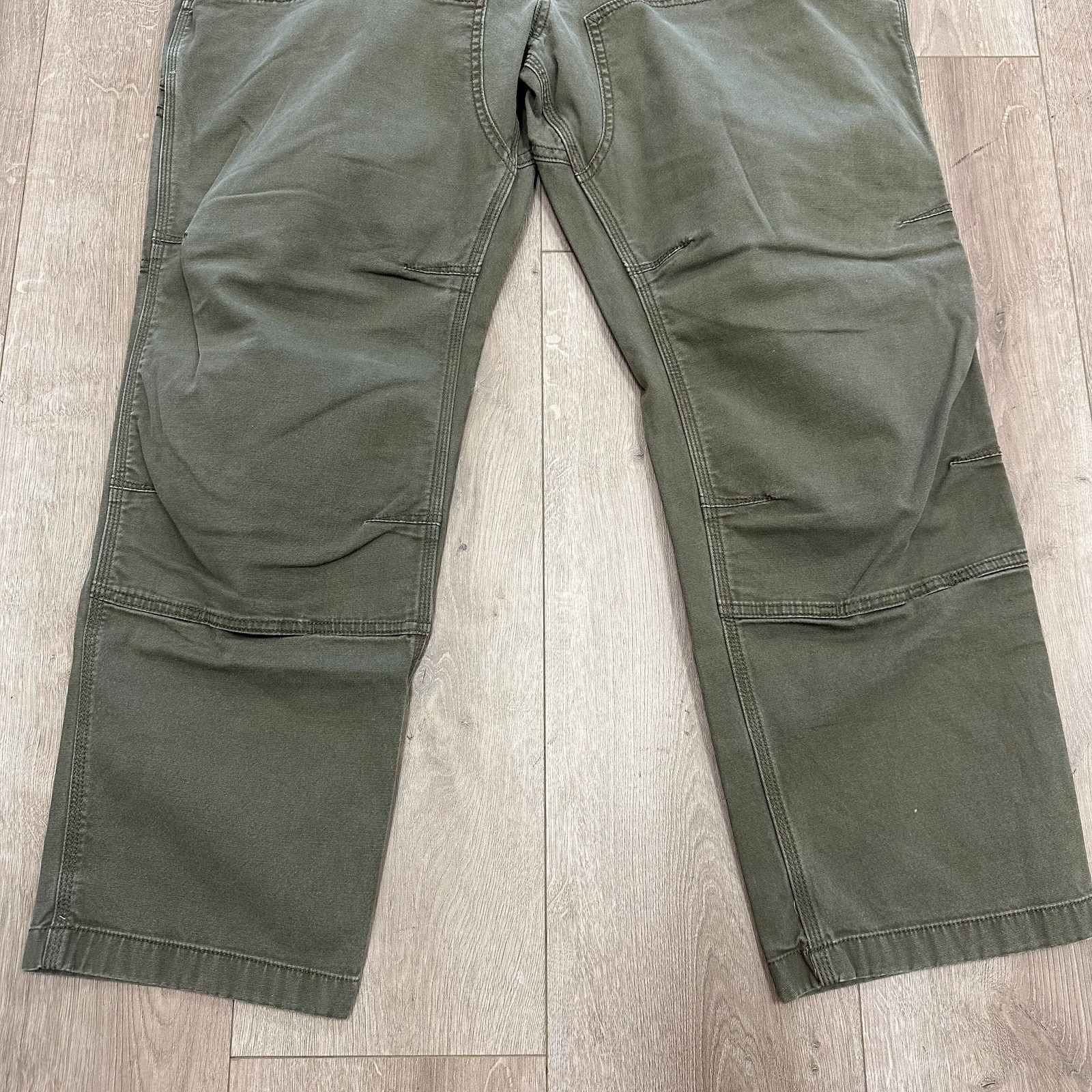Carhartt Carhartt Relaxed Fit Olive Green Carpenter Pants 42x30 Size US 42 / EU 58 - 7 Thumbnail