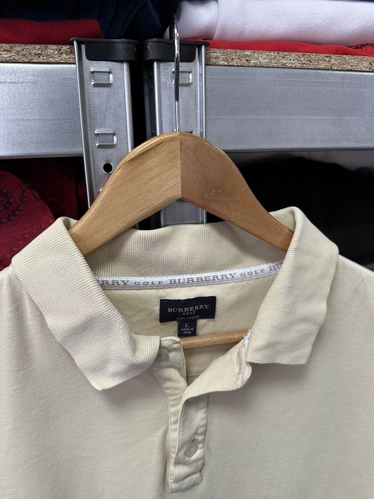 Burberry Vintage Burberry Golf Polo Shirt Rare Embroidered Logo Y2K Size US L / EU 52-54 / 3 - 8 Thumbnail