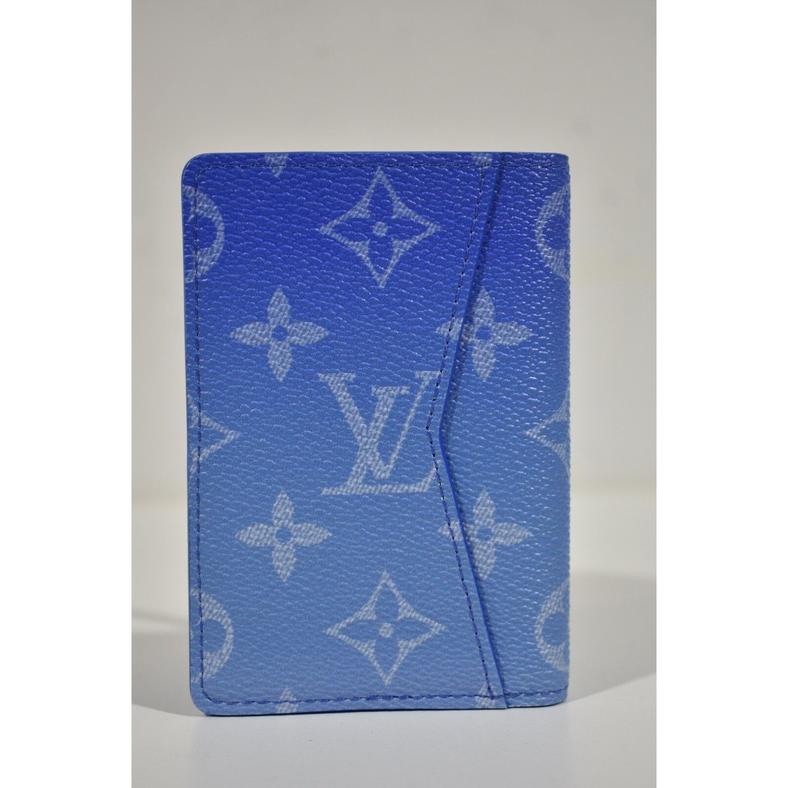 Louis Vuitton Louis Vuitton White Monogram Logo Pocket Organizer Wallet Size ONE SIZE - 4 Thumbnail