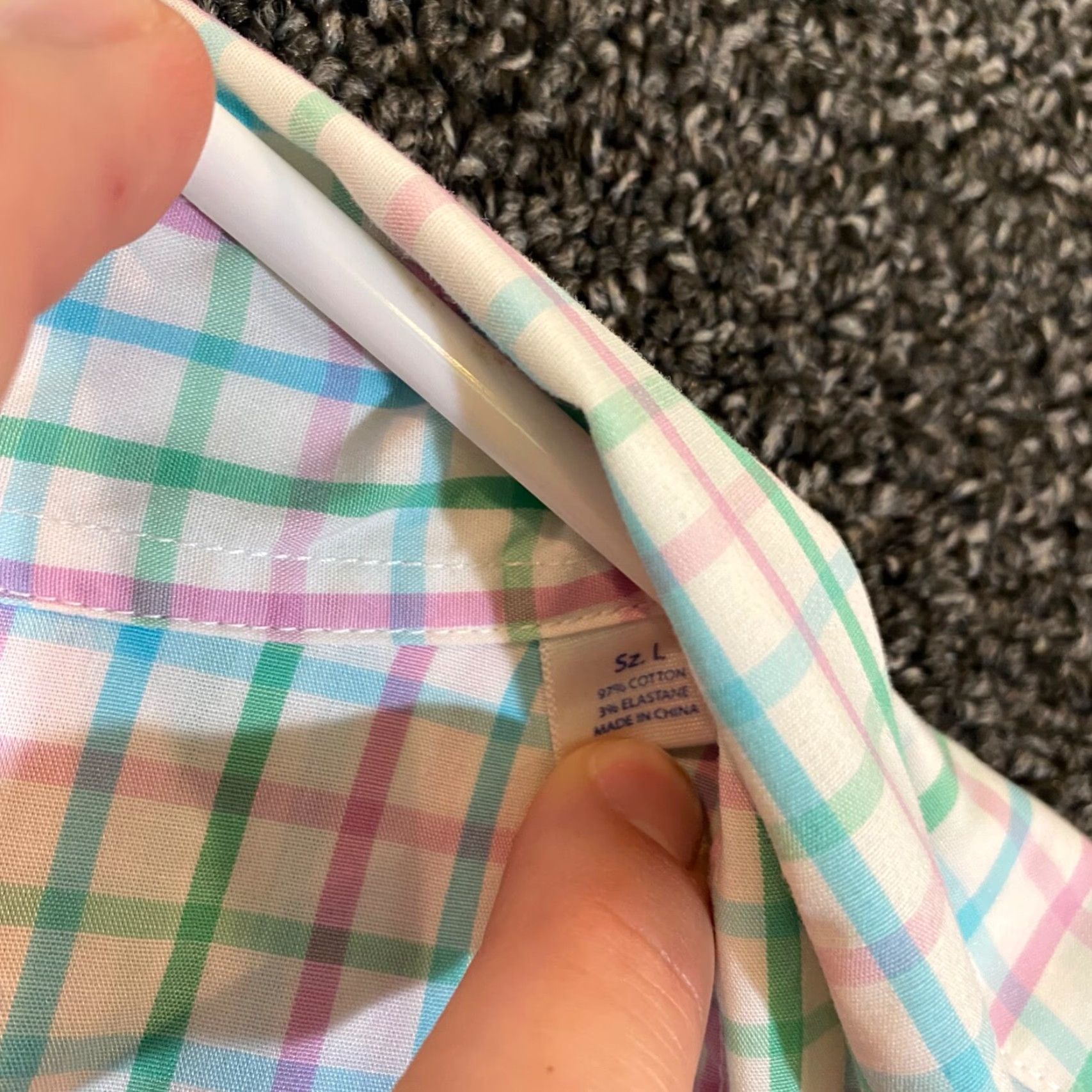 Southern Tide SOUTHERN TIDE Shirt Mens L Multicolor White Blue Plaid Button-Down Casual Classic Size US L / EU 52-54 / 3 - 4 Thumbnail