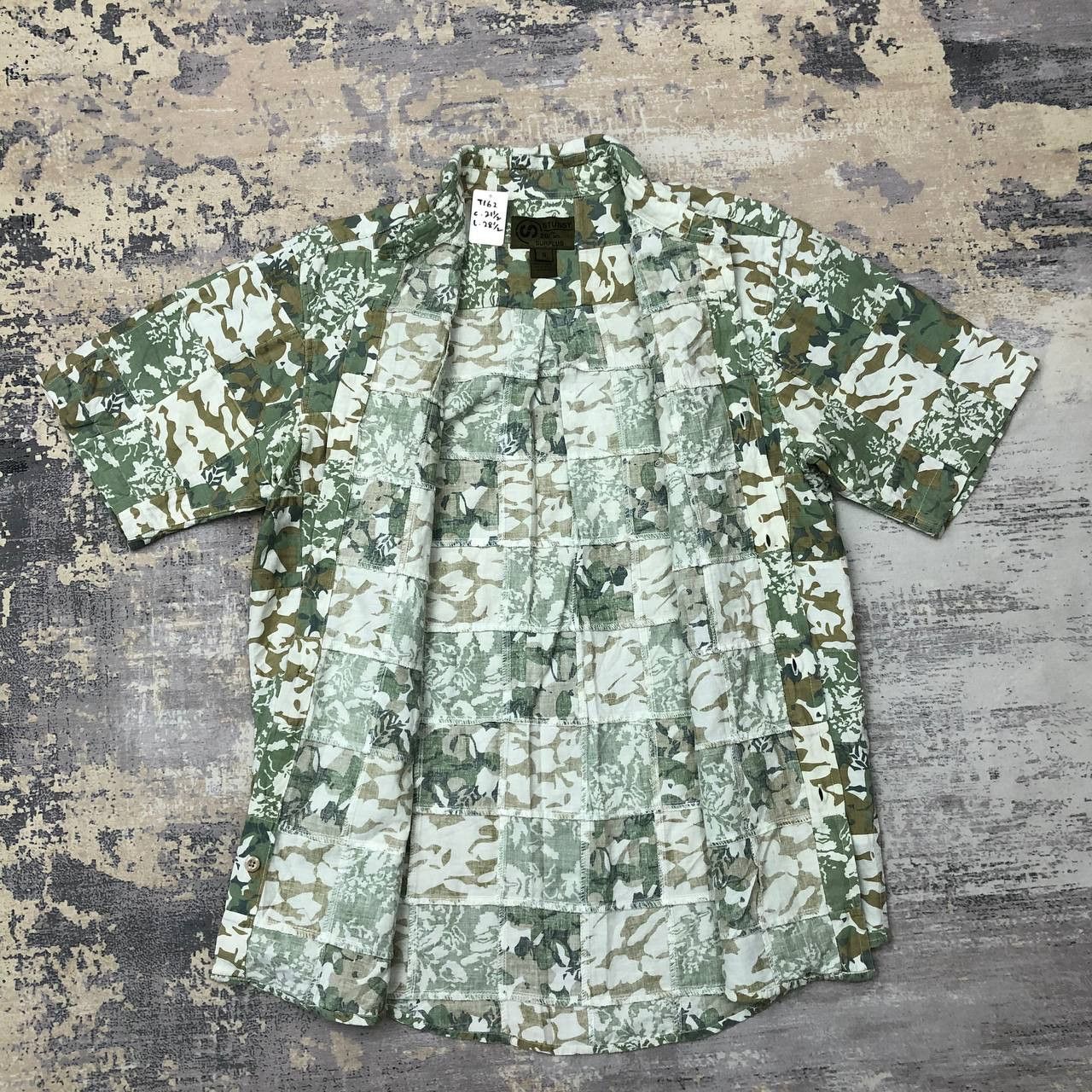 Stussy T162 STUSSY X SURPLUS PATCHWORK SHIRTS Size US S / EU 44-46 / 1 - 3 Thumbnail