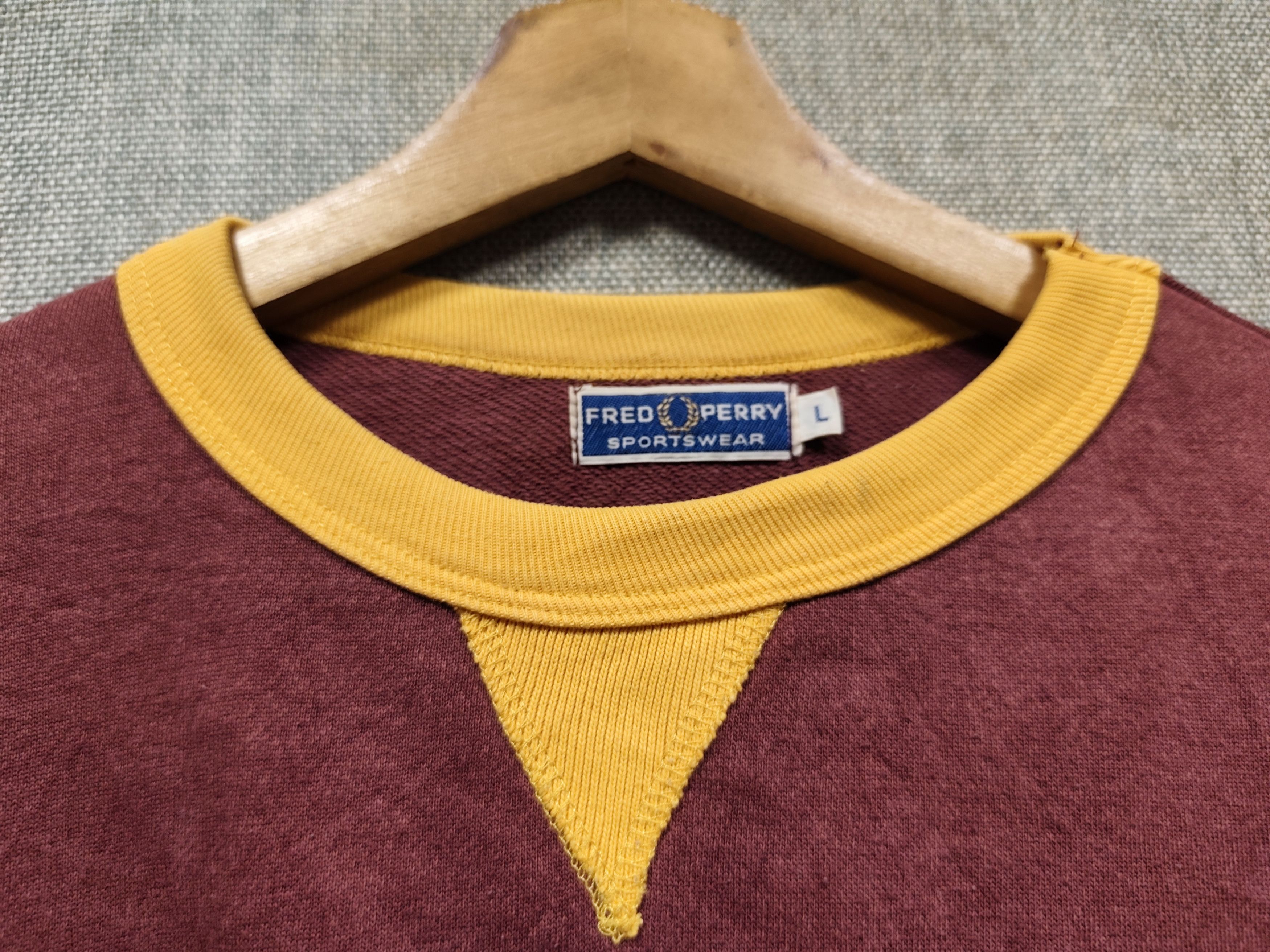 Fred Perry 90s Vintage Fred Perry Sportswear Pullover Size US L / EU 52-54 / 3 - 4 Thumbnail