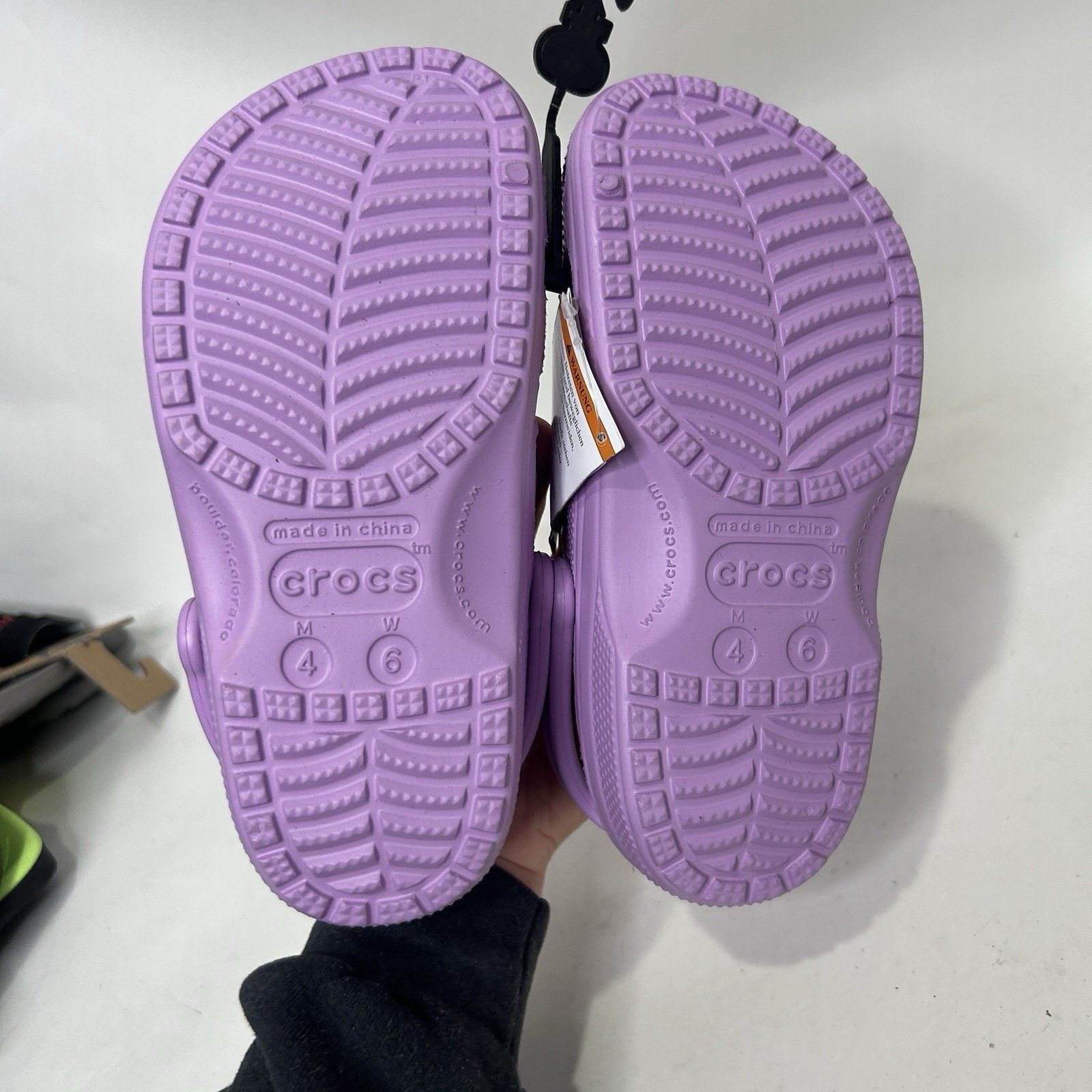 Crocs Crocs Unisex Classic Clog “Orchid” Men’s 4/Women’s 6 New Size US 6 / IT 36 - 5 Thumbnail