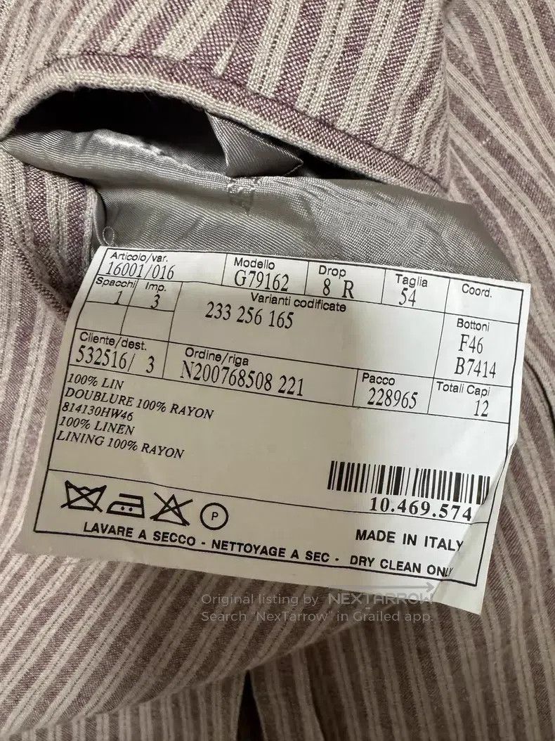 Hermes Hermes Linen Casual Jacket, 100% Linen Size US L / EU 52-54 / 3 - 8 Thumbnail