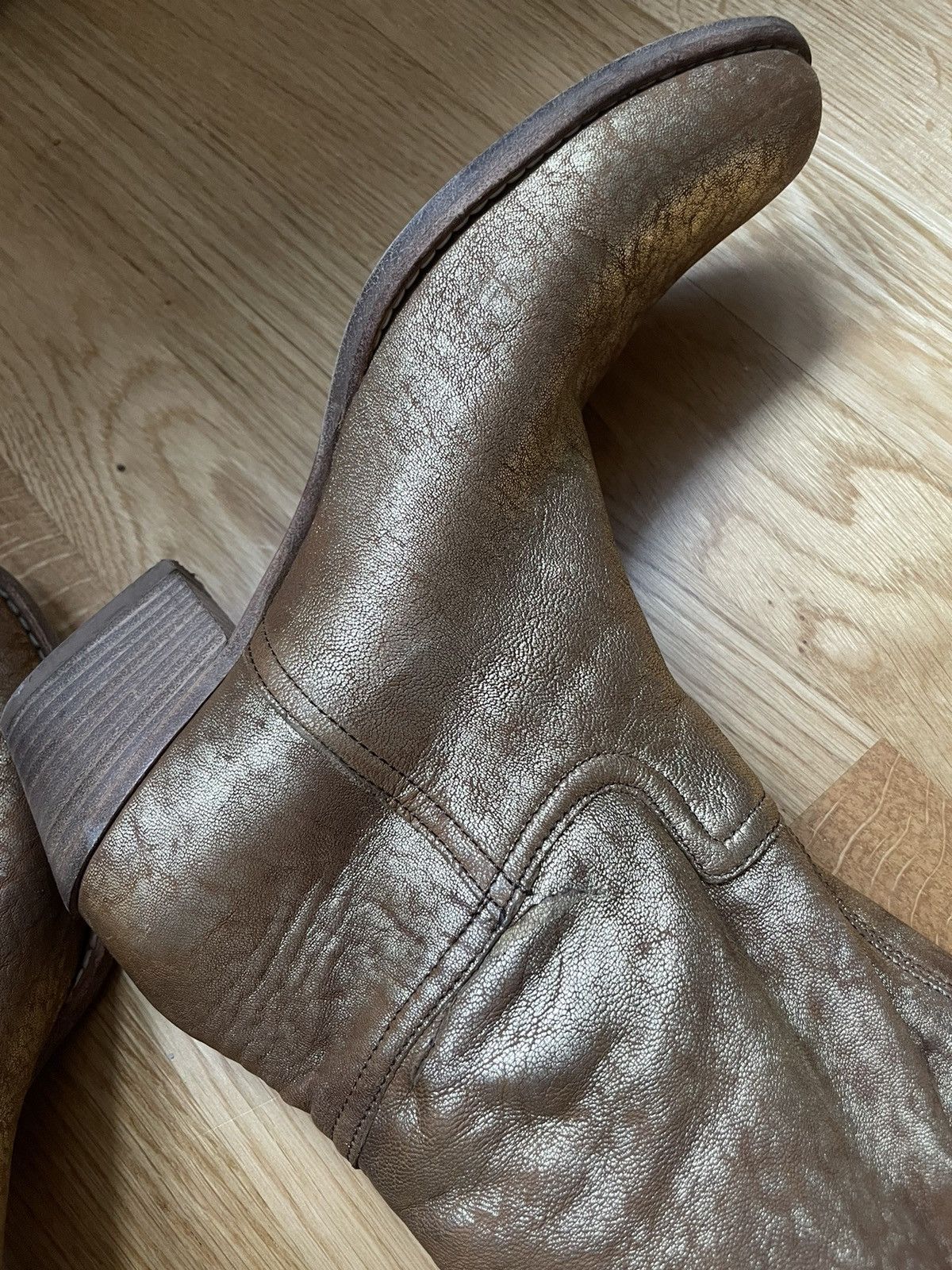 Miu Miu Leather western boots MIU MIU Size US 6.5 / IT 36.5 - 9 Thumbnail
