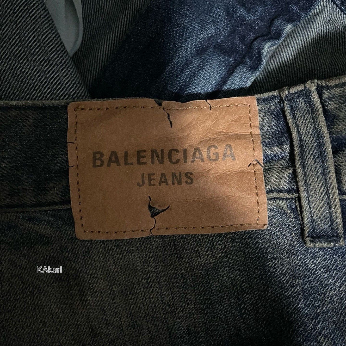 Balenciaga Balenciaga 2026 Distressed Embroidered Denim Pants Size US 26 / EU 42 - 3 Thumbnail