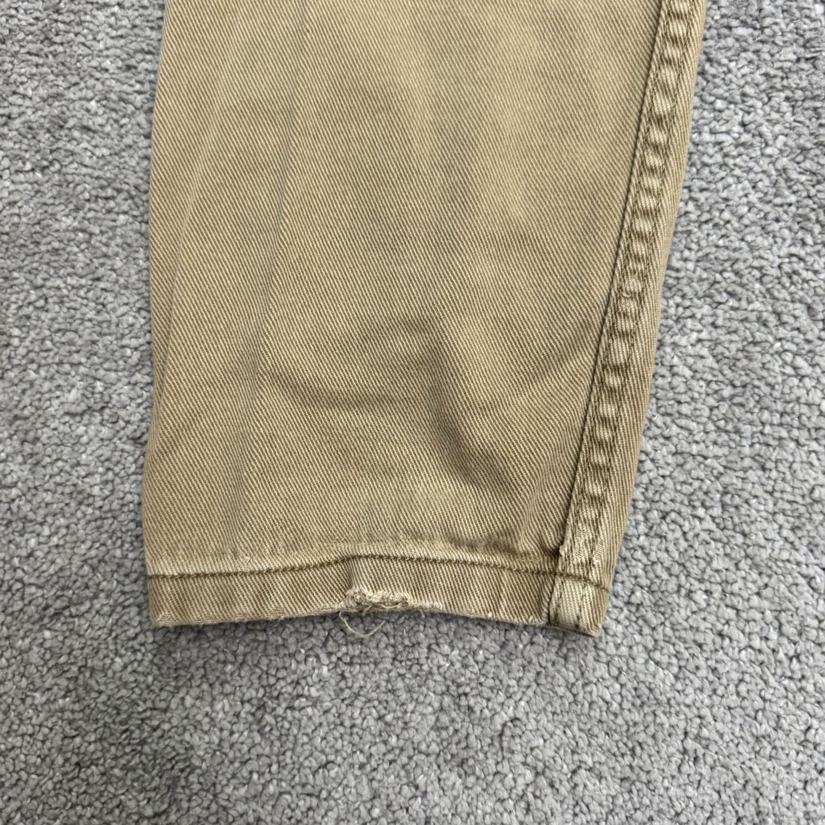 Levi's Levi's 512 Slim Fit Taper Denim Jeans Womens 30x30 Khaki Brown Stretch Casual Size 30" / US 8 / IT 44 - 7 Thumbnail
